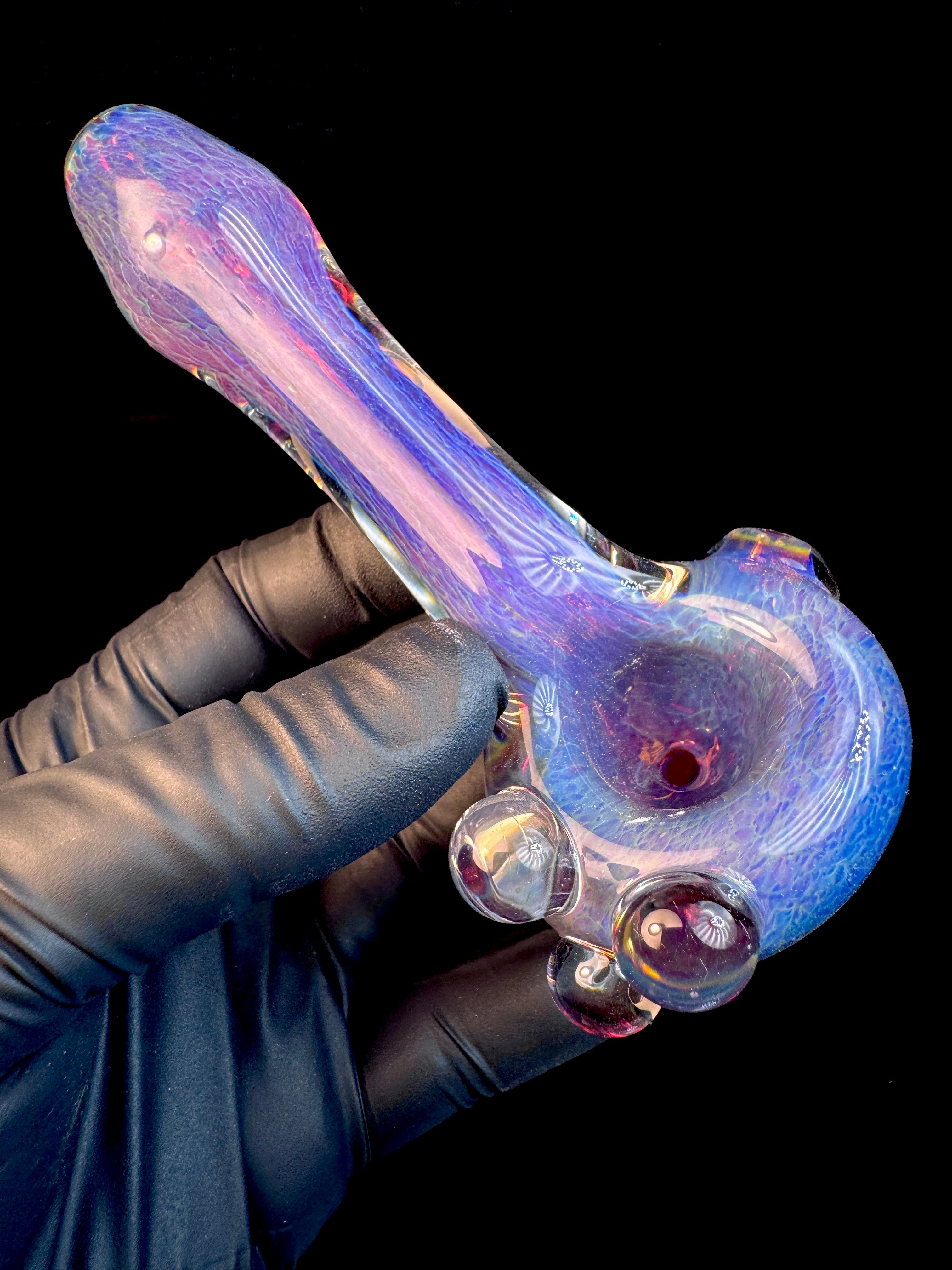 Amber purple pipe