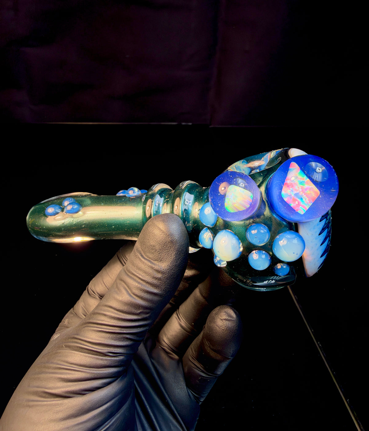 Wigwag opal pipe