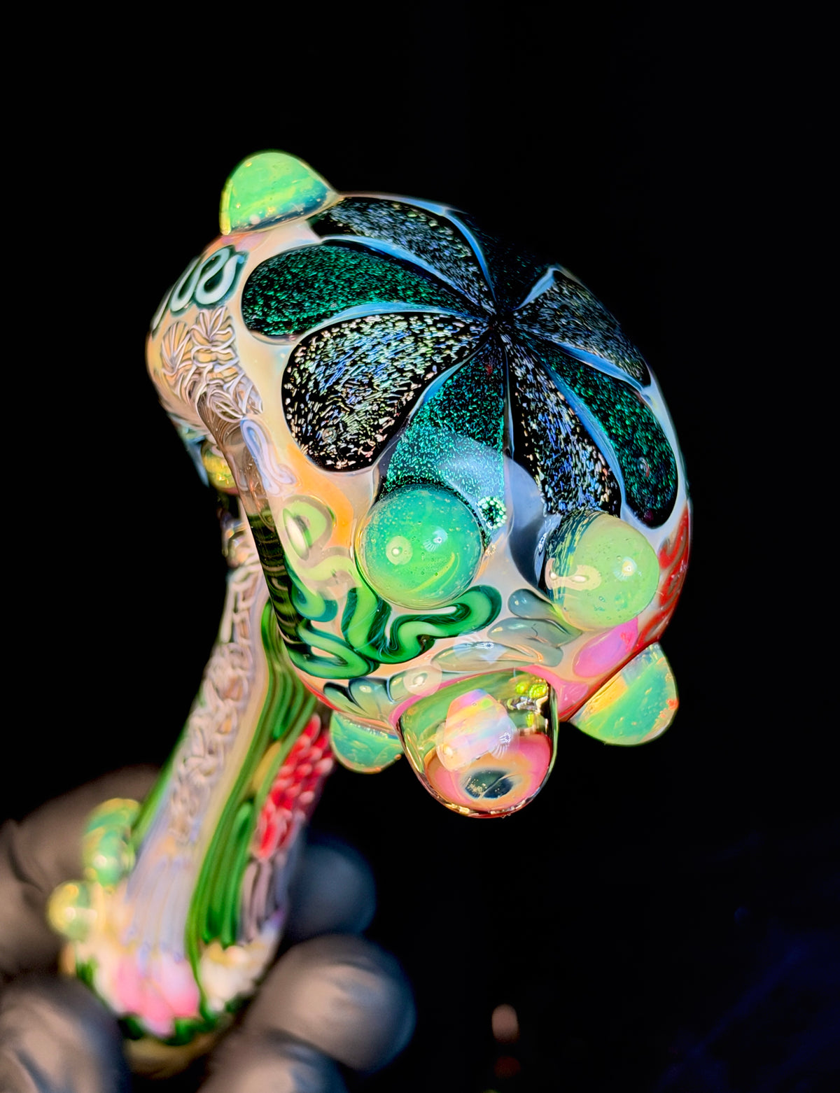 Dichro Head Premo Cane Fume Pipe