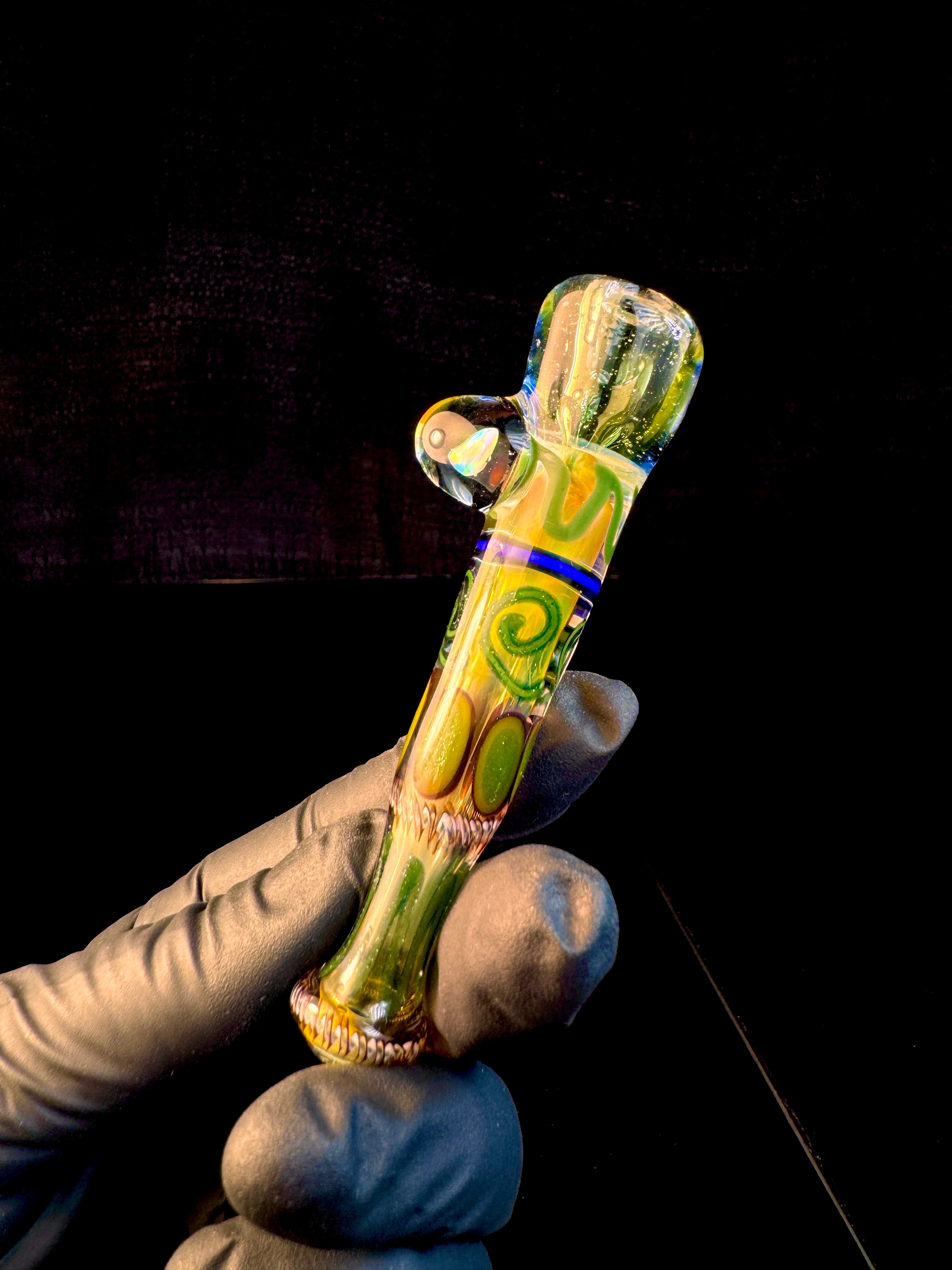 Pdx green x Gold fumed inside out opal bat