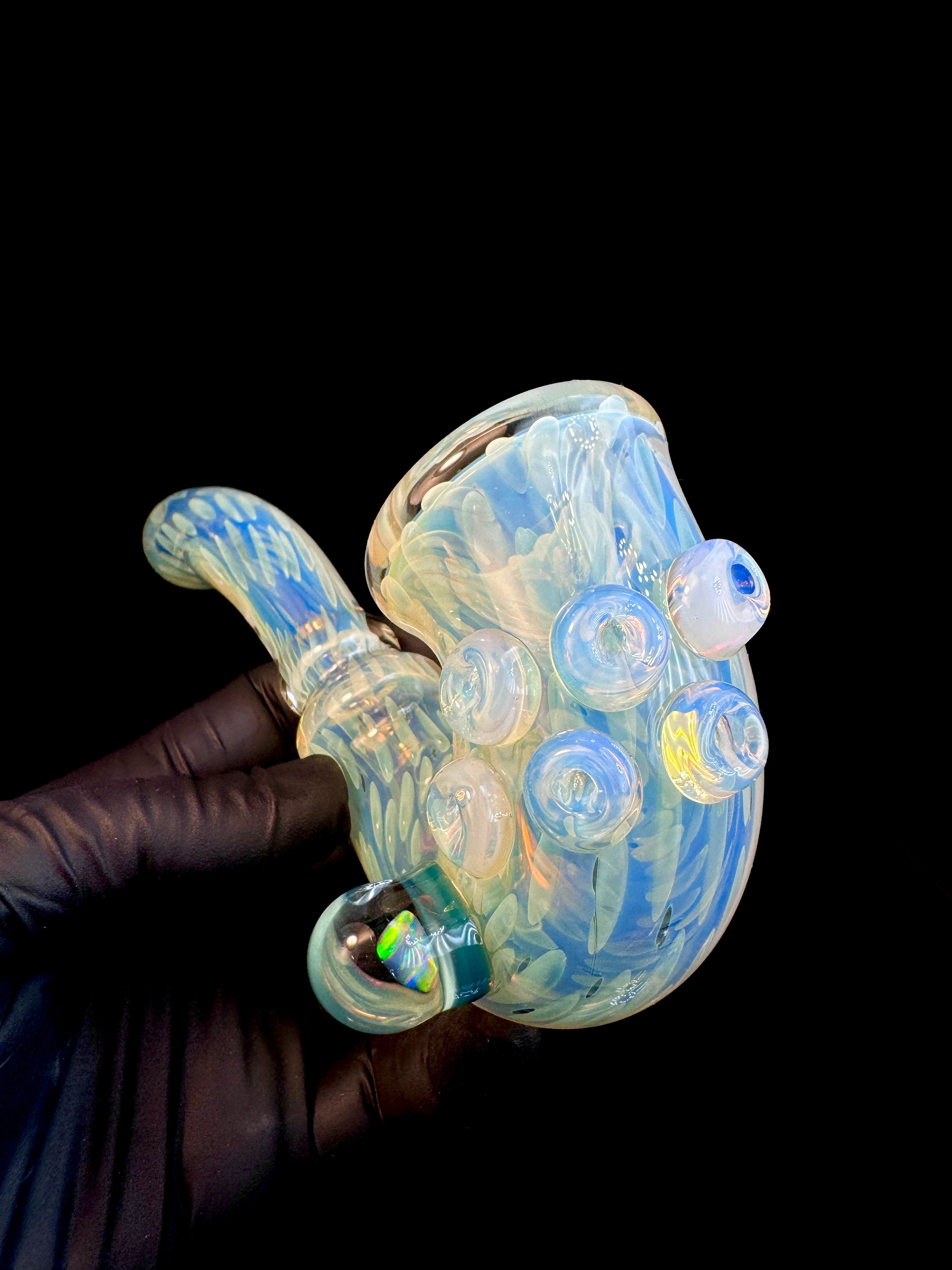 Silver fume x secret white opal sherlock