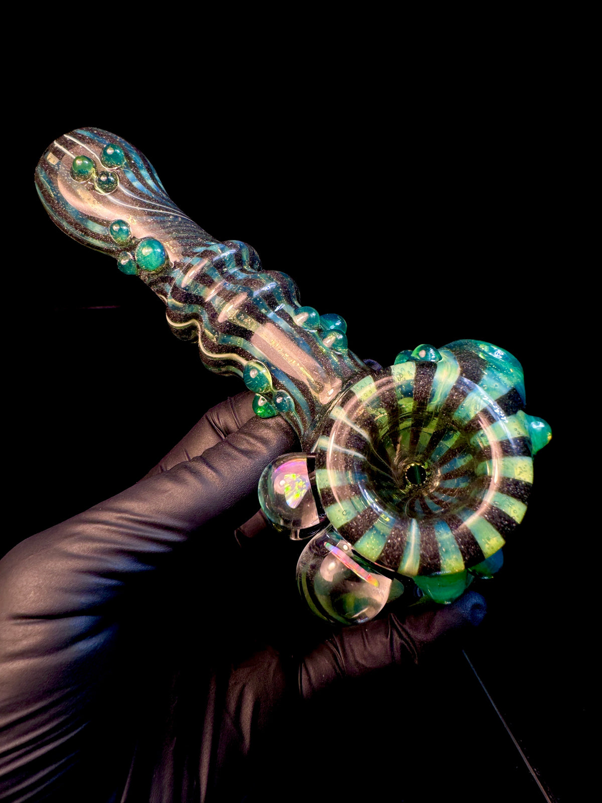Twisted Glass opal hammer