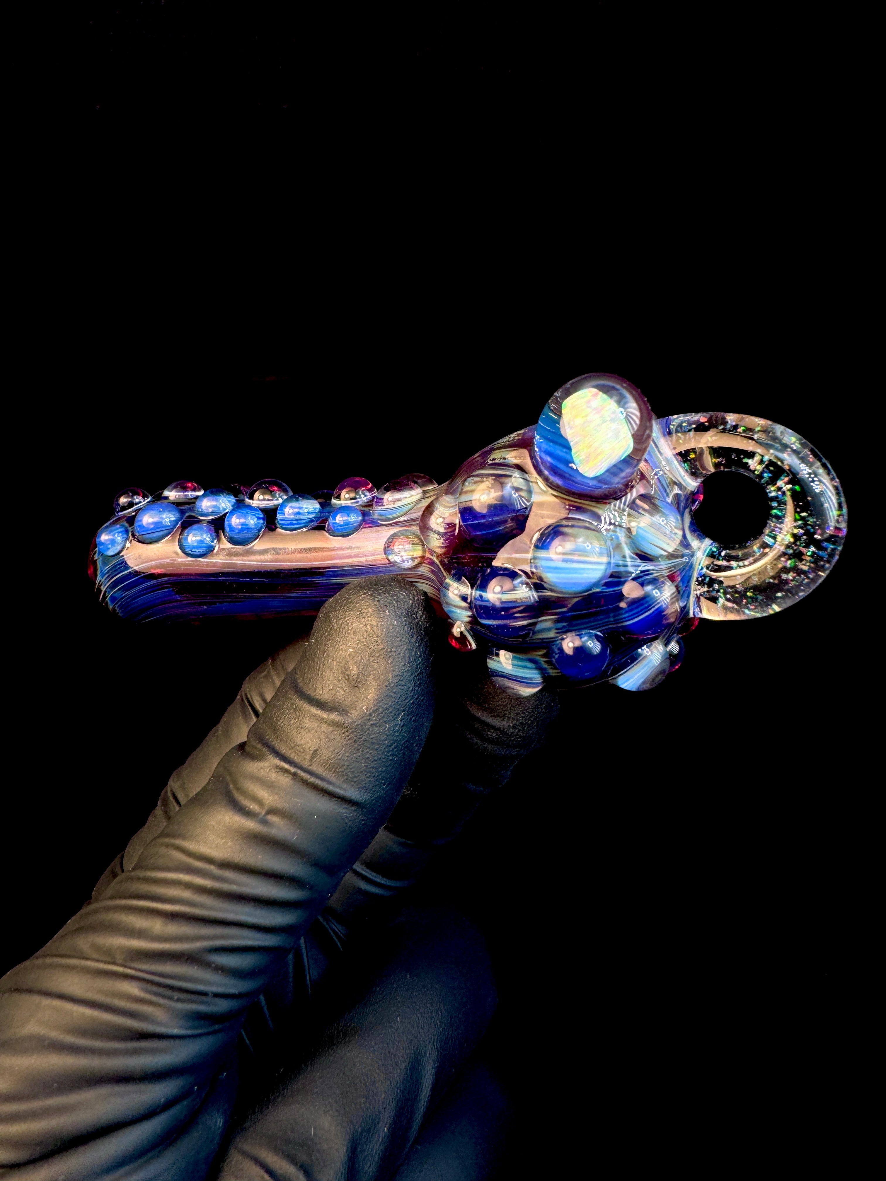 Amber purple pendy