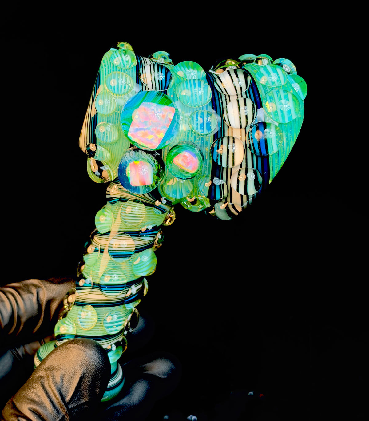 Slyme/Blue Fade 3x opal hammer