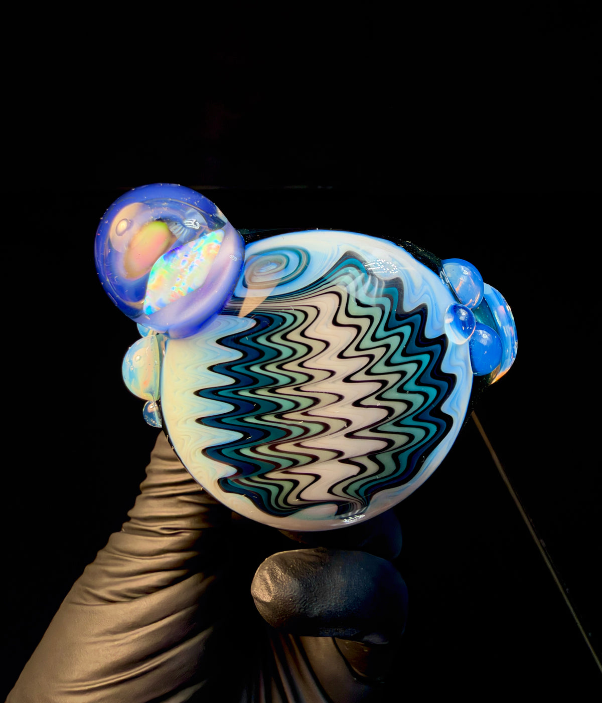Wigwag opal pipe