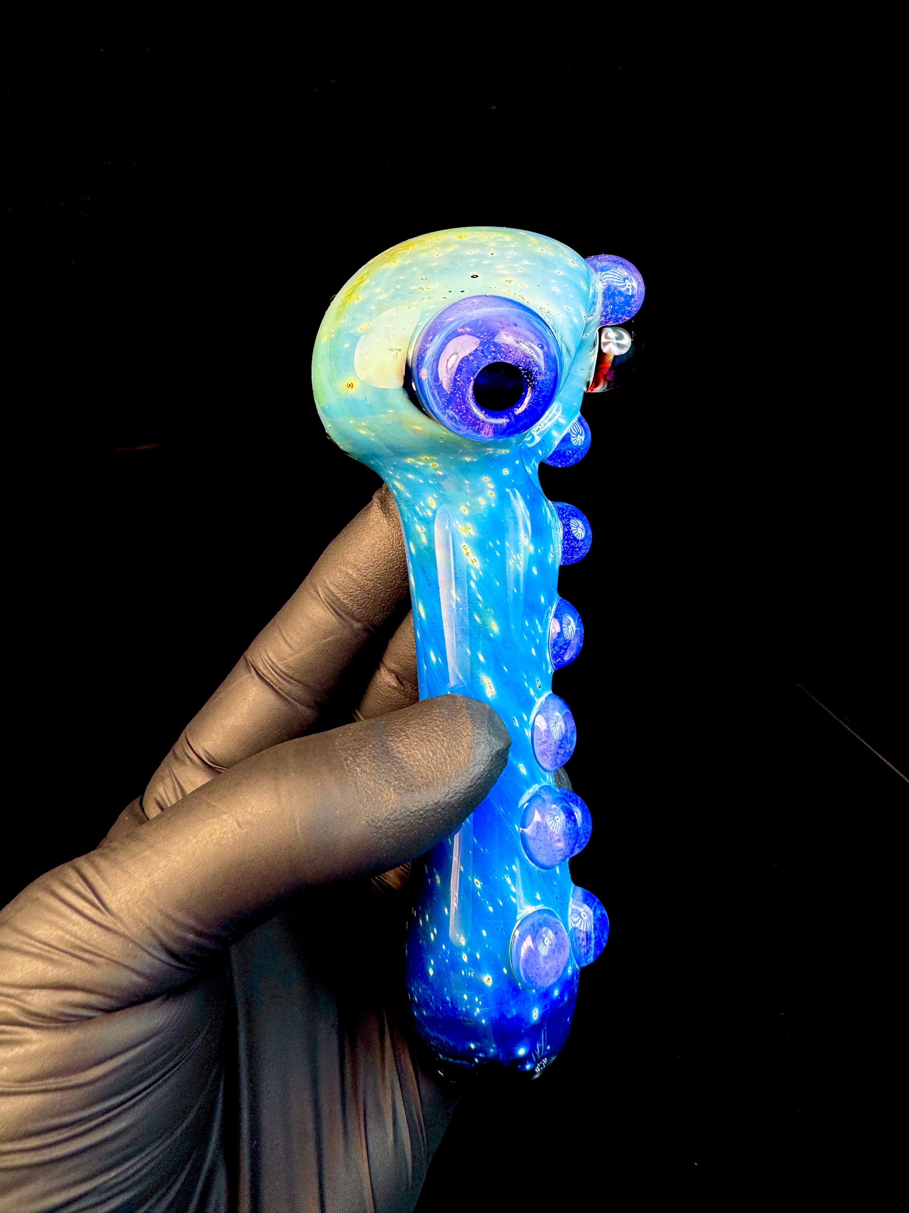 Starry night x Pink Slyme opal pipe