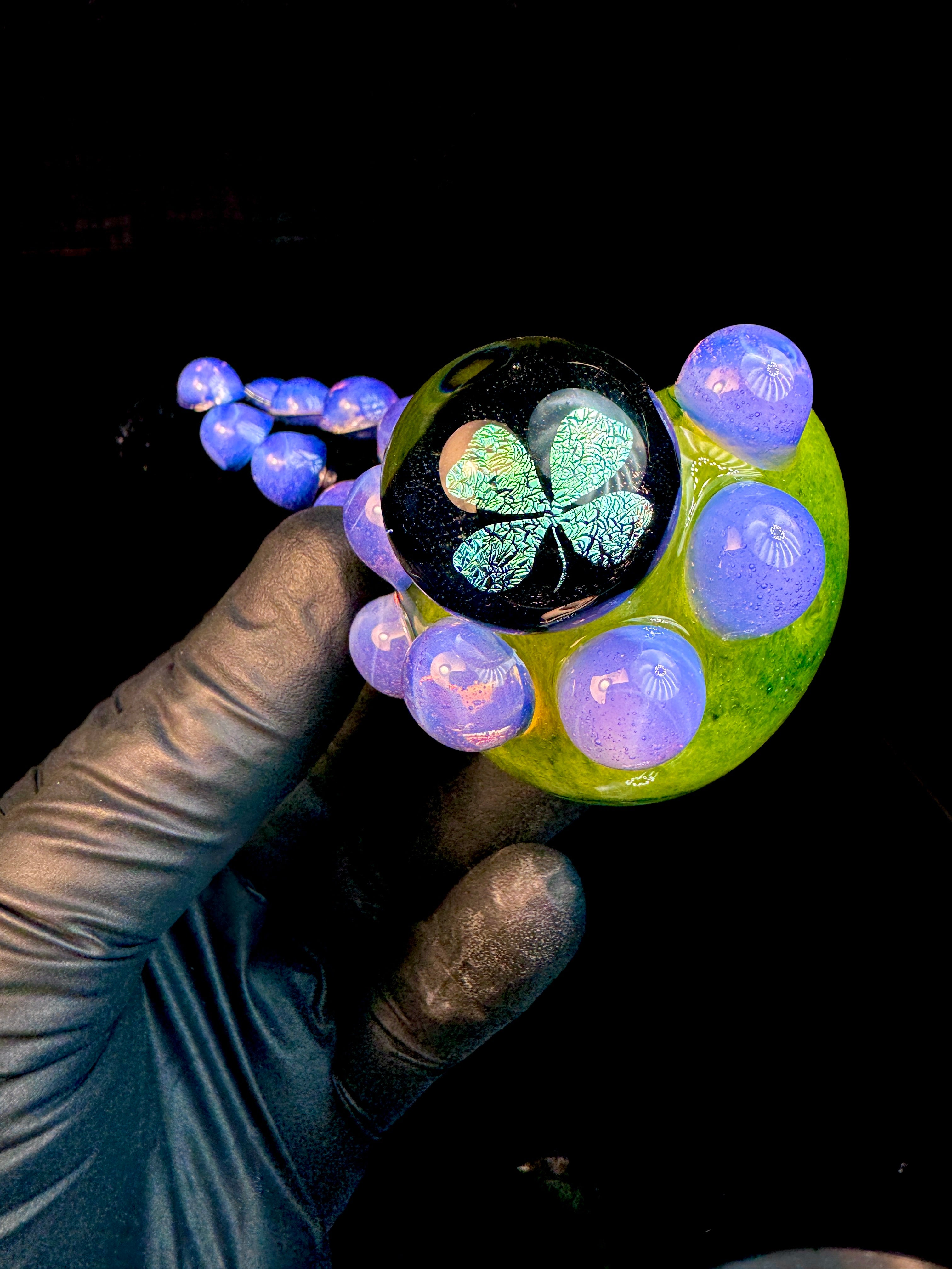 Dichroic Clover spoon
