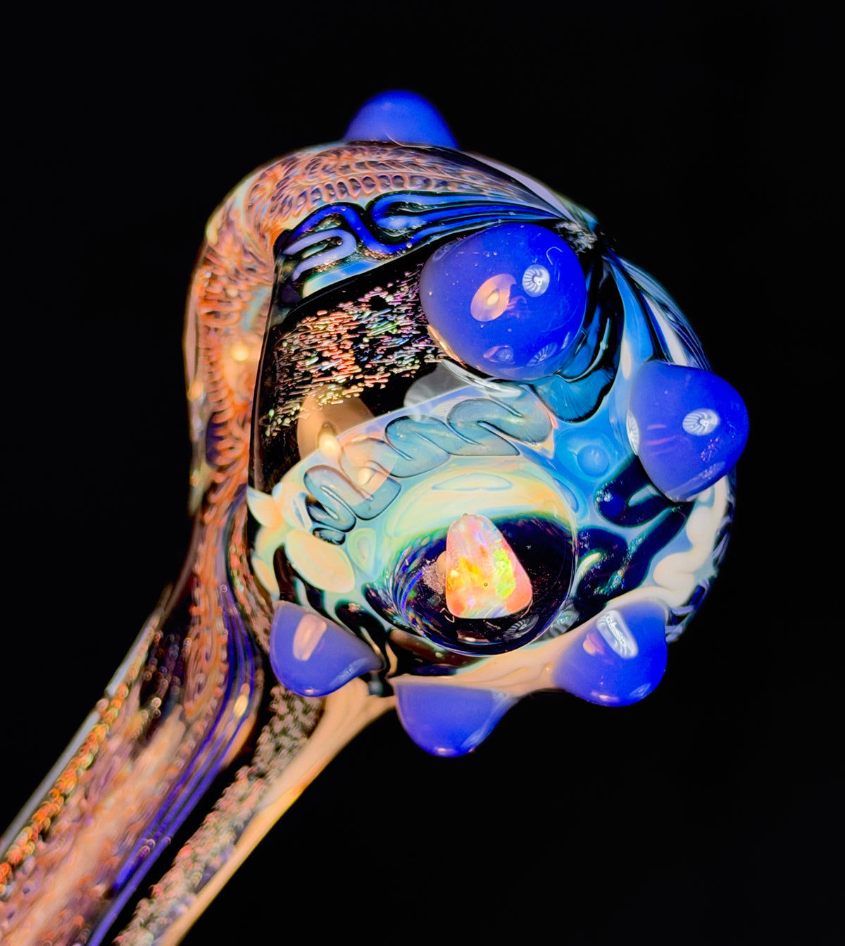 Dichro Banded Fume Premo Spoon