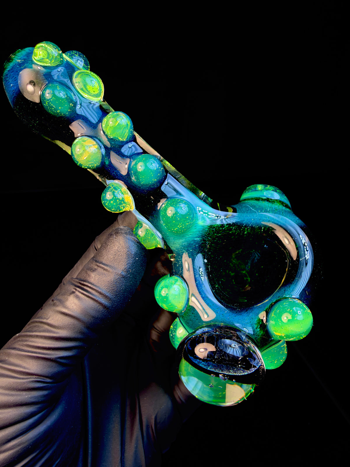 Dichroic mushroom spoon
