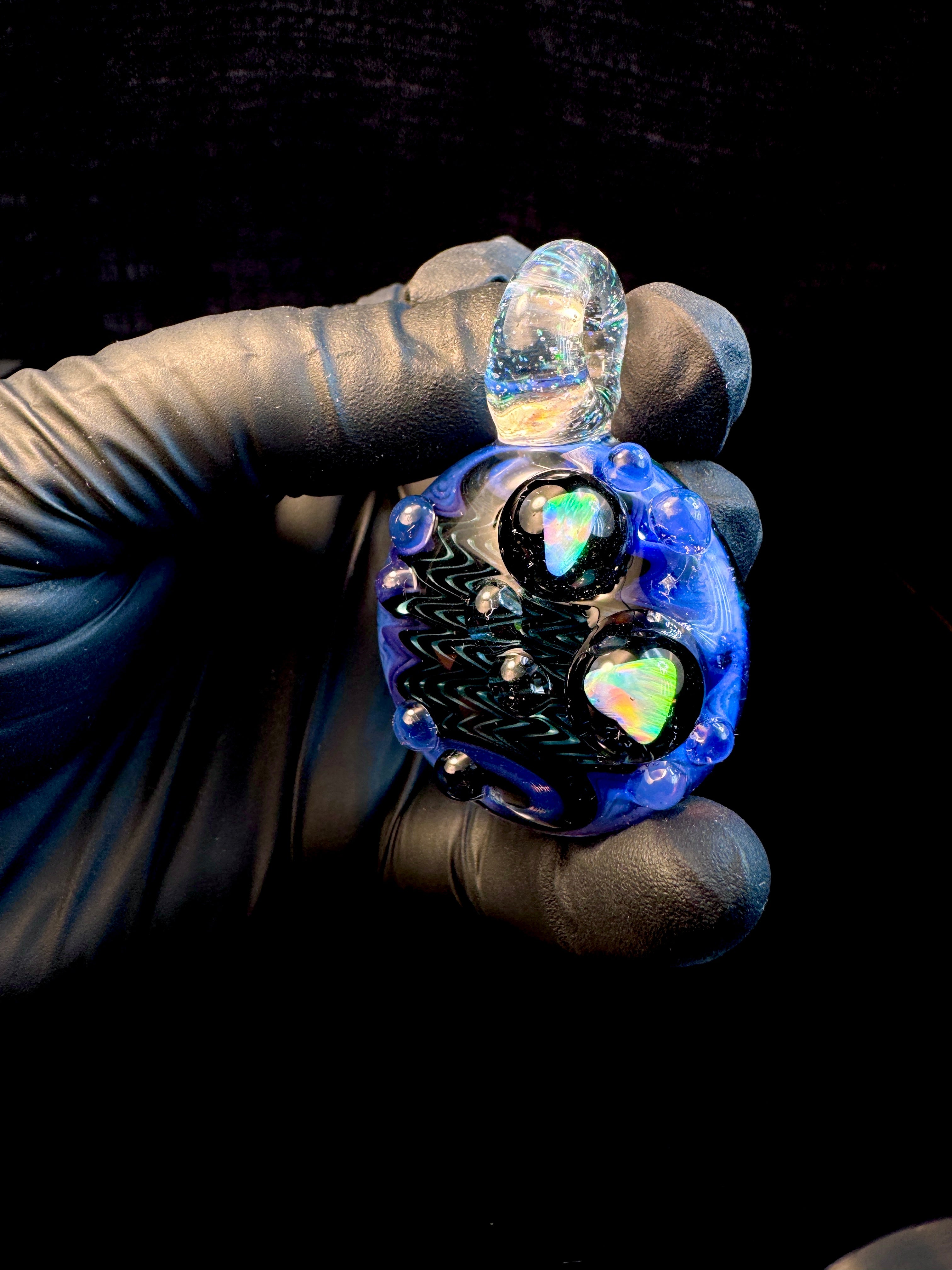 Amber purple pendy (Copy)