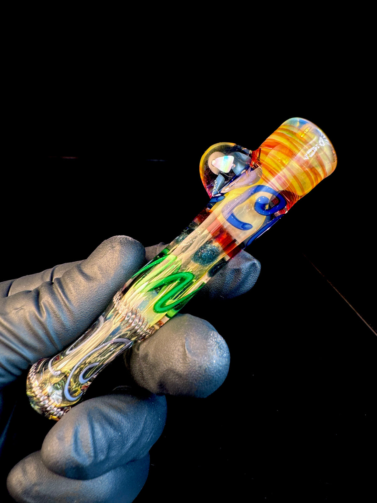 Gold fumed inside out bat