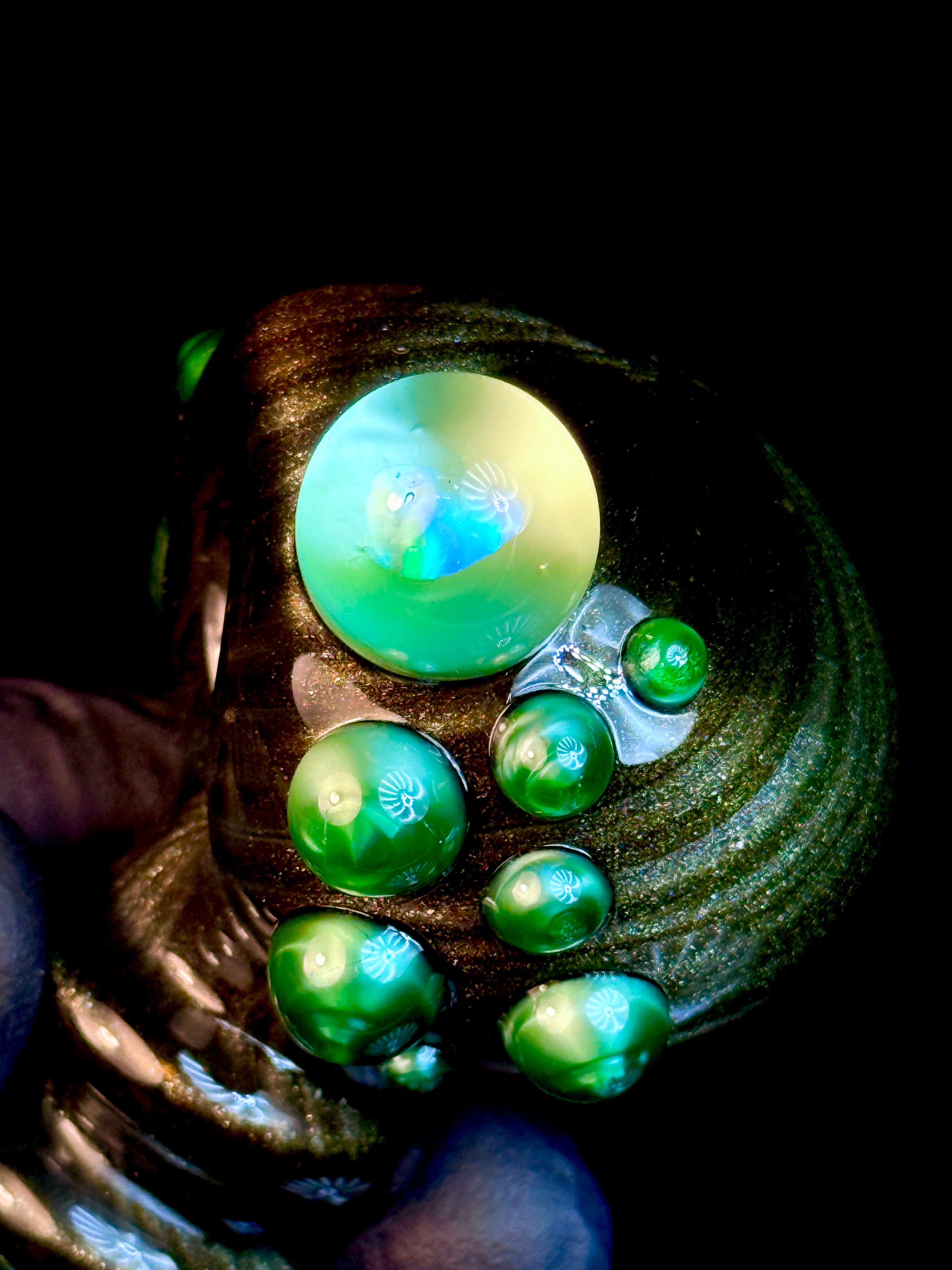 Opal spoon