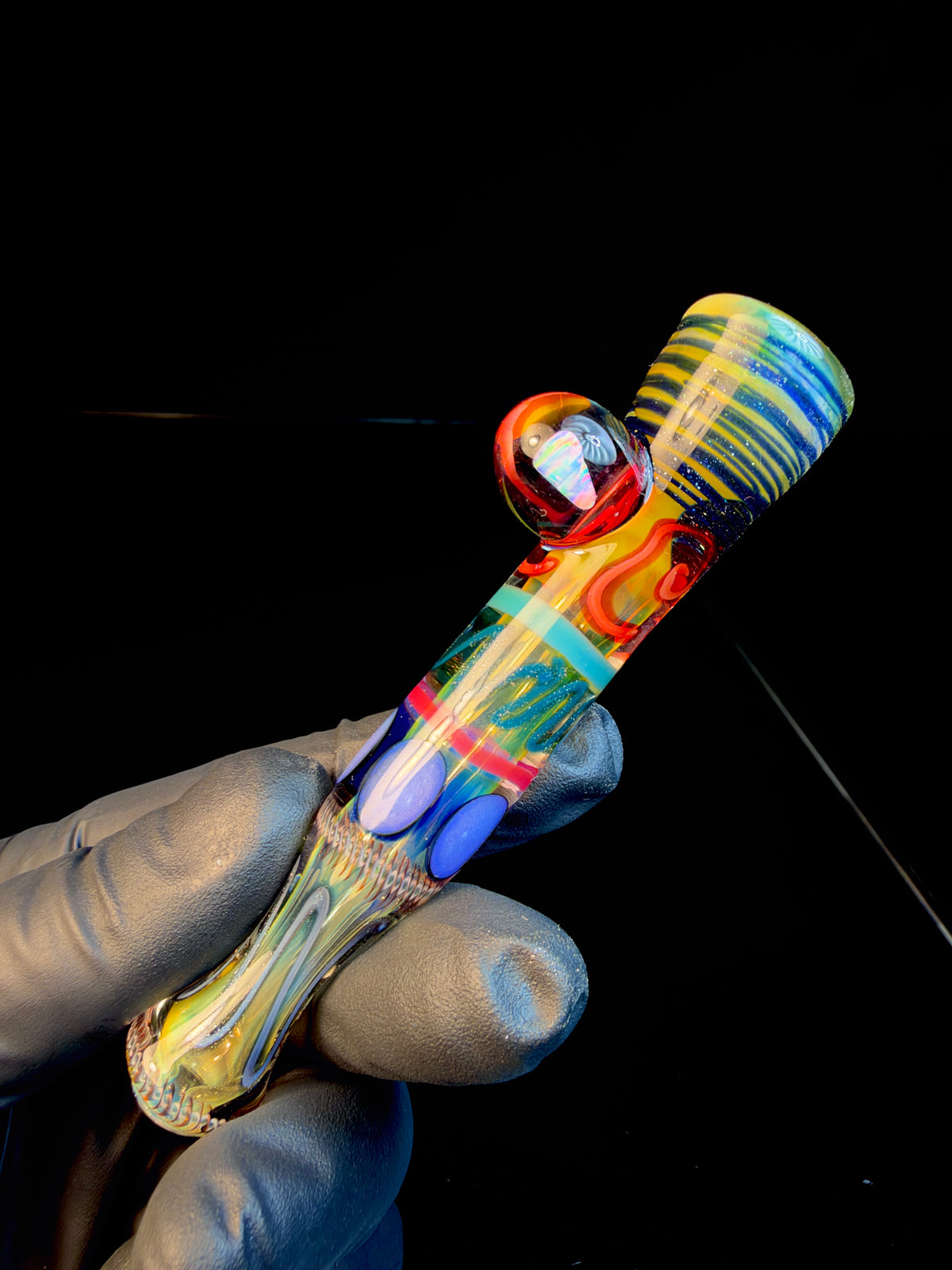 Gold fumed inside out bat