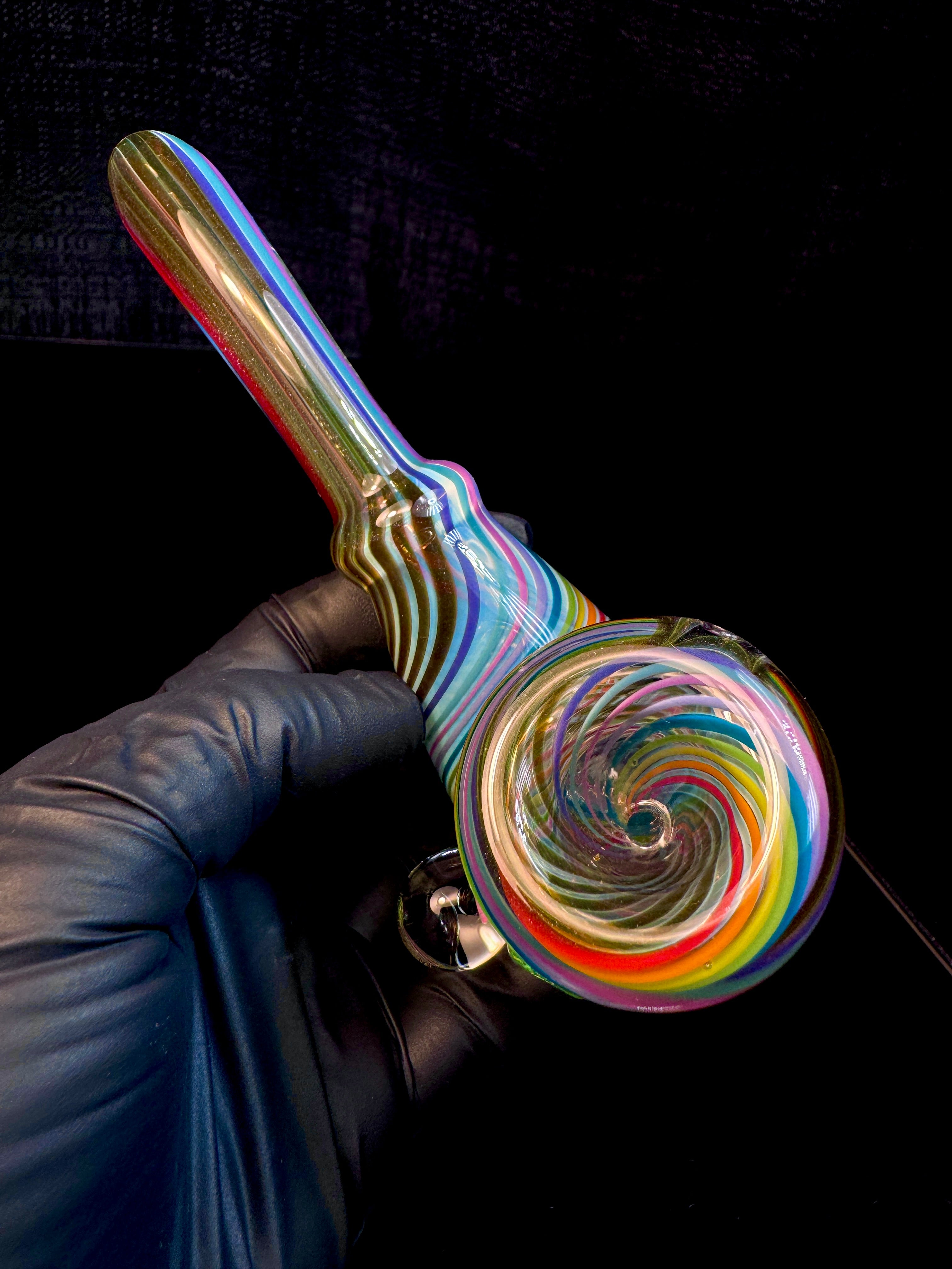 Fumed Kickback pistol lock