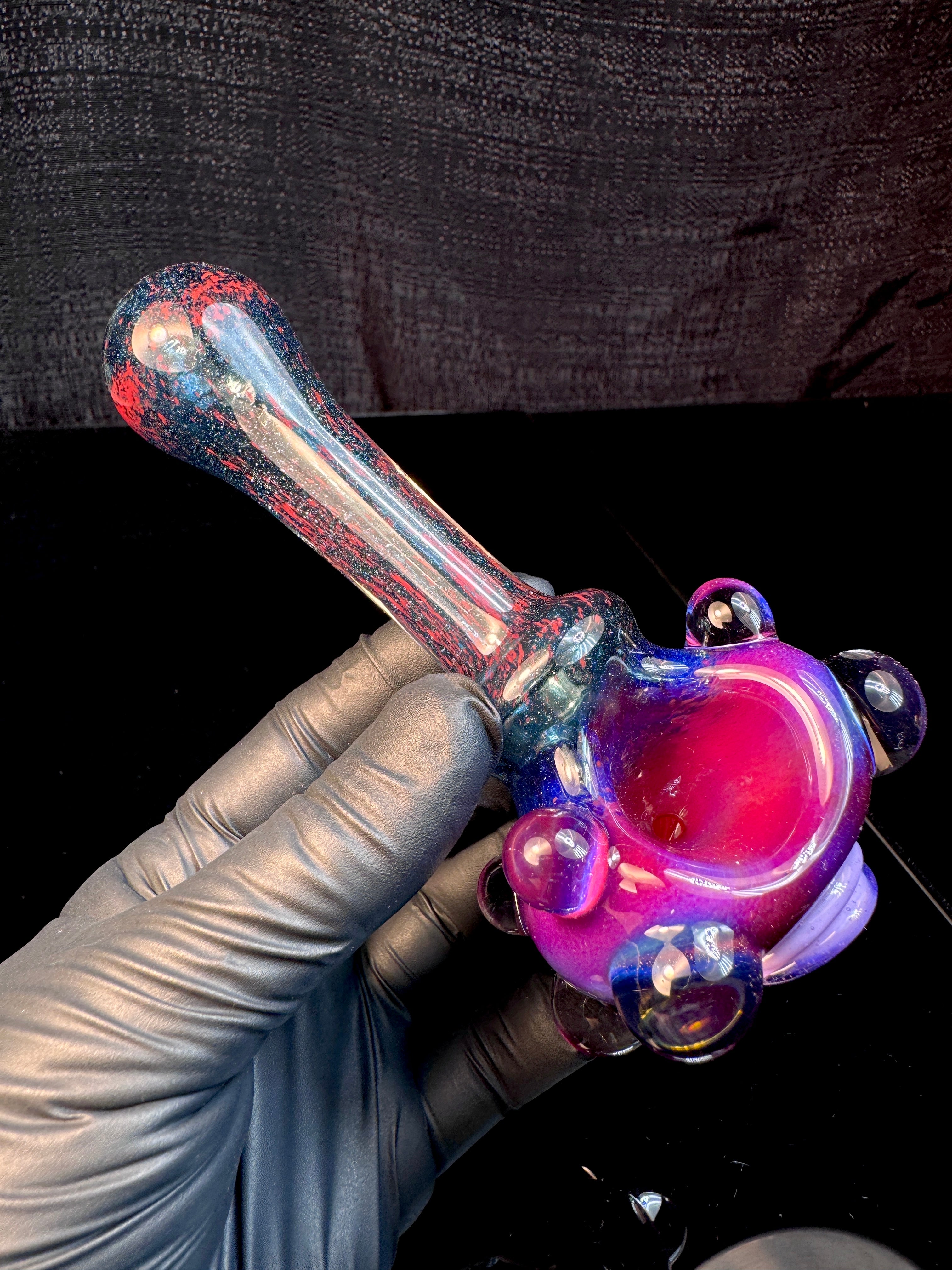 Midnight magenta x blue stardust eyeball monster