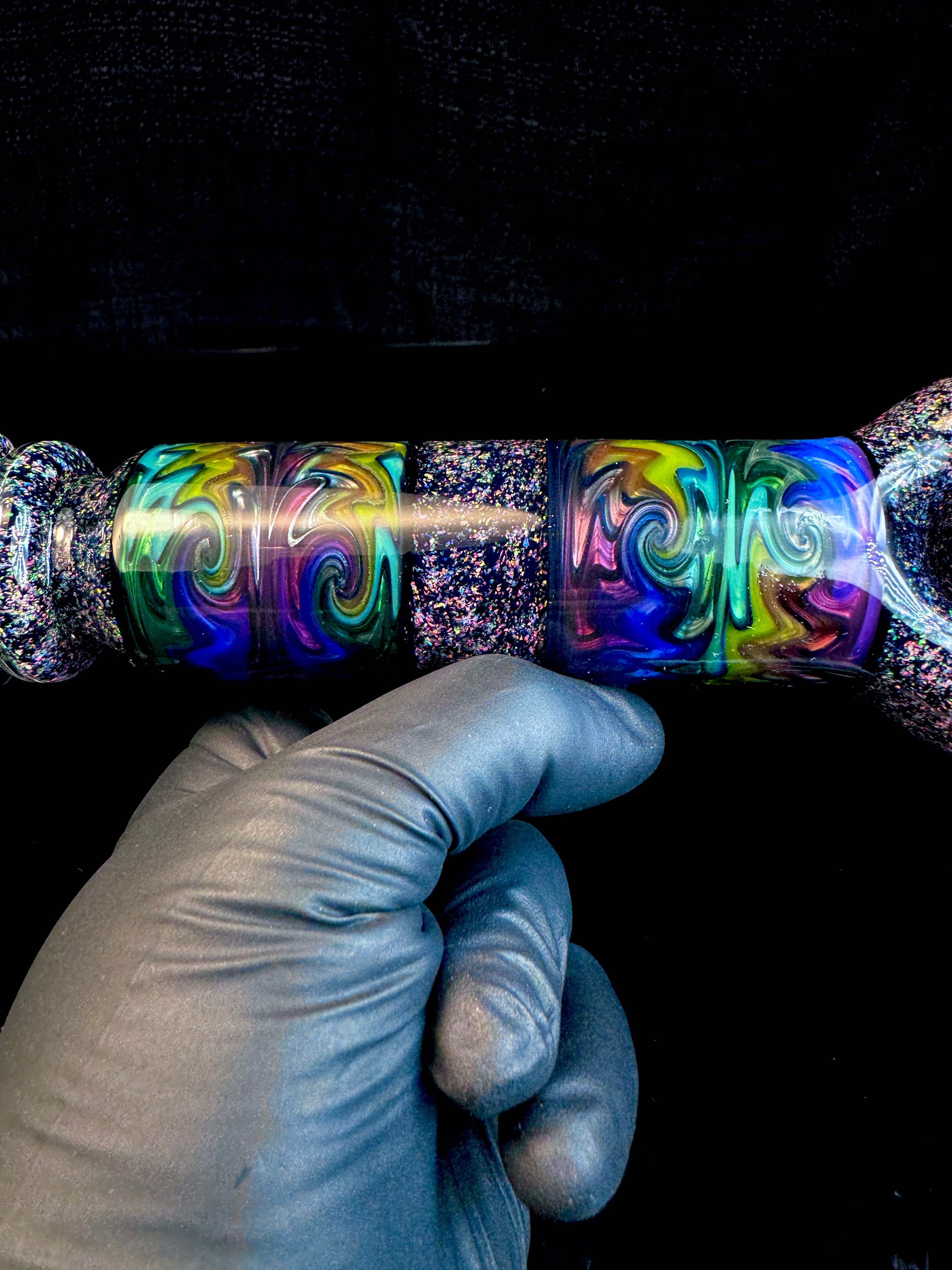 Steamroller opal spoon