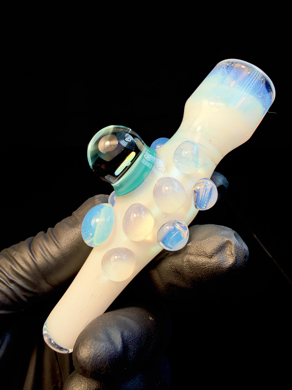 Ghost x Secret white opal chillum