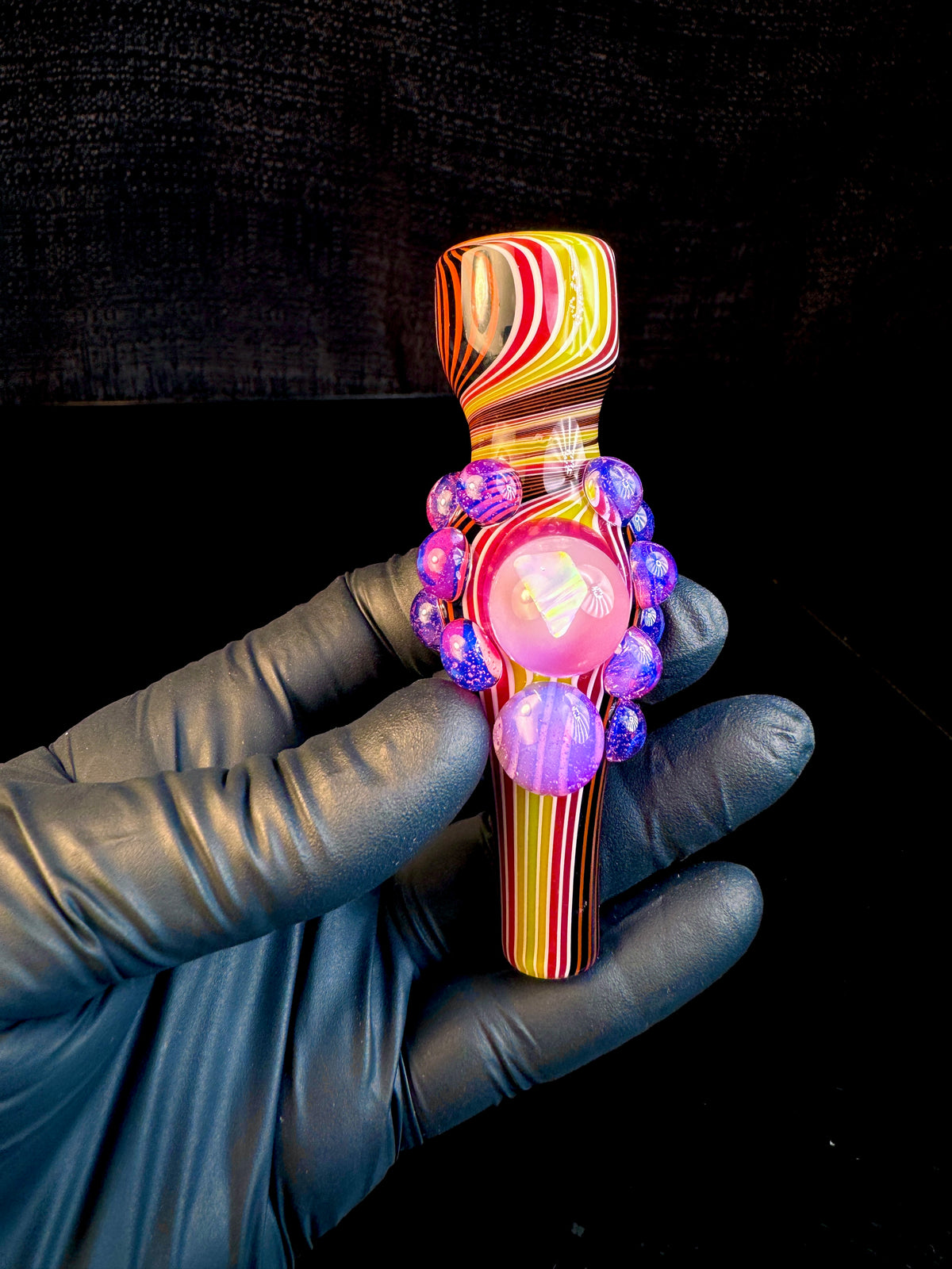 Fire fade x pink slyme opal chillum