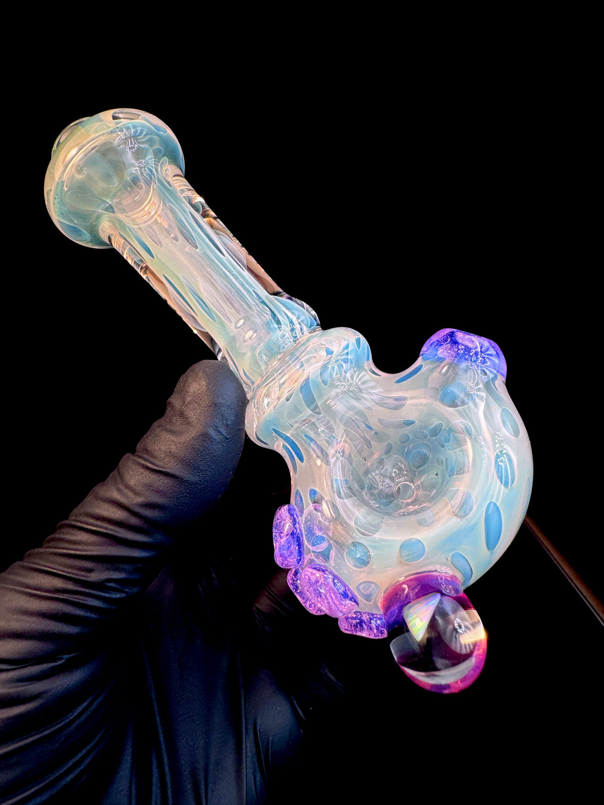 Silver Fume x Pink slyme opal spoon
