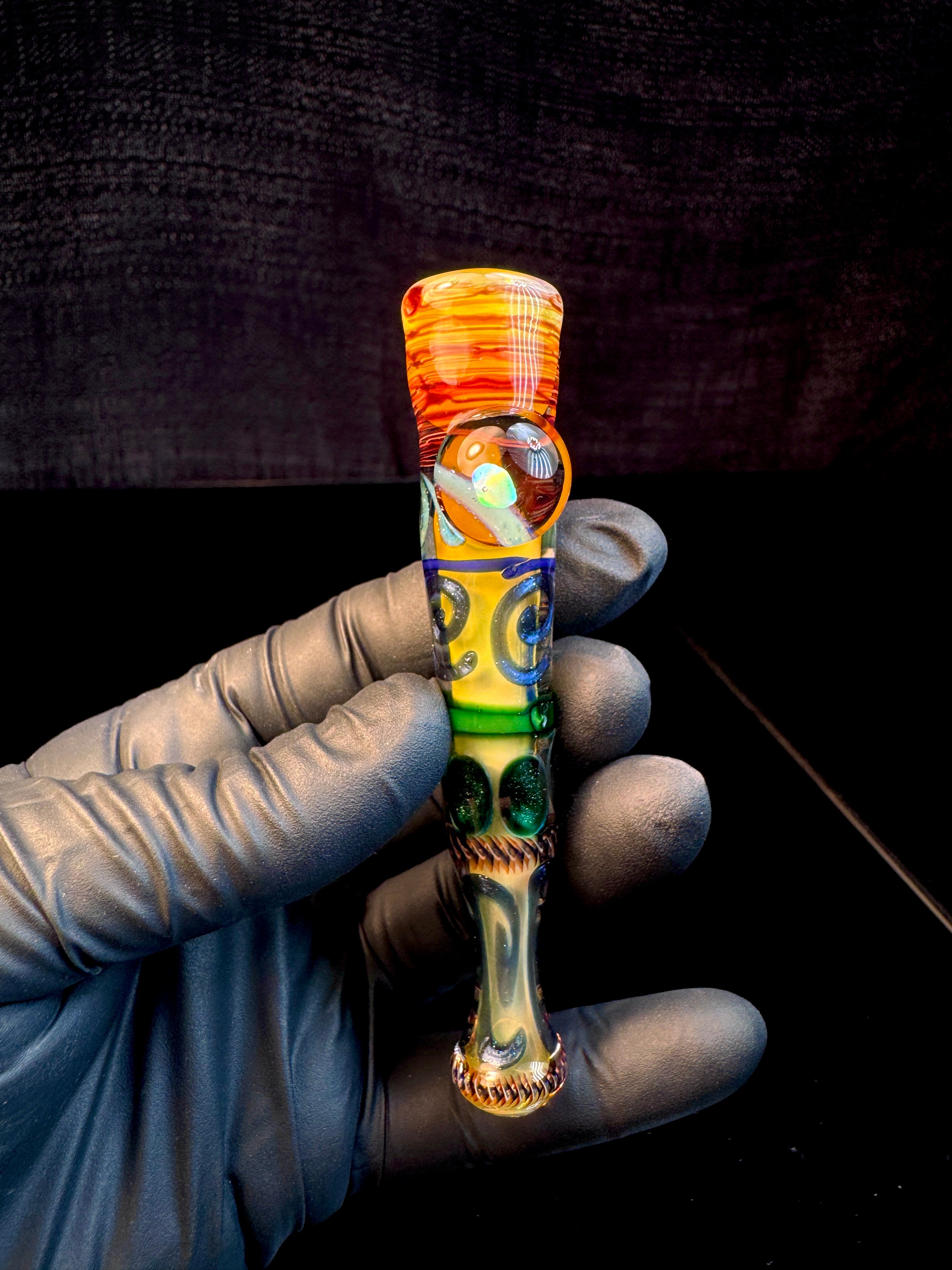 Gold fumed inside out bat