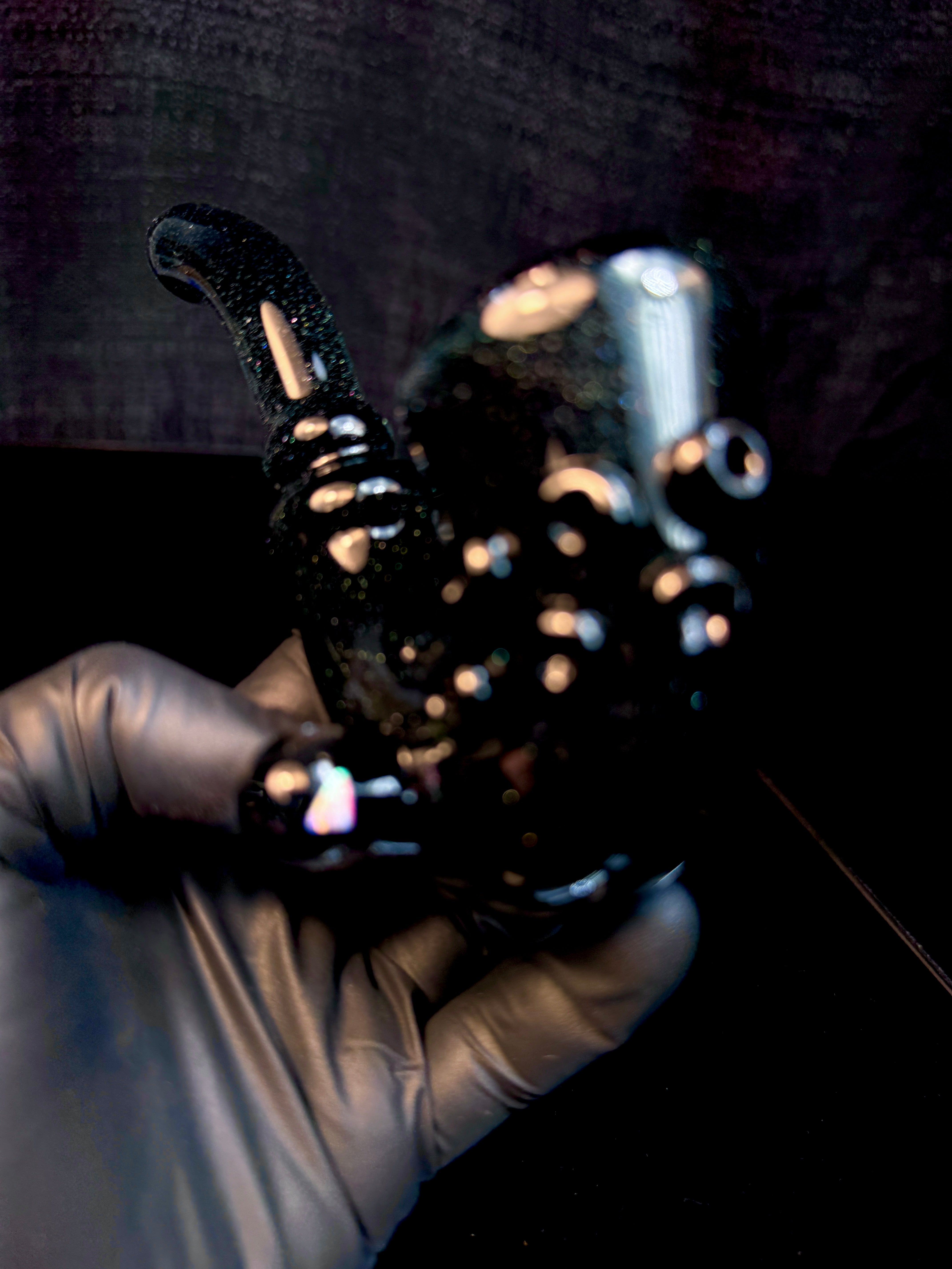 Galaxy black x Jet black opal sherlock