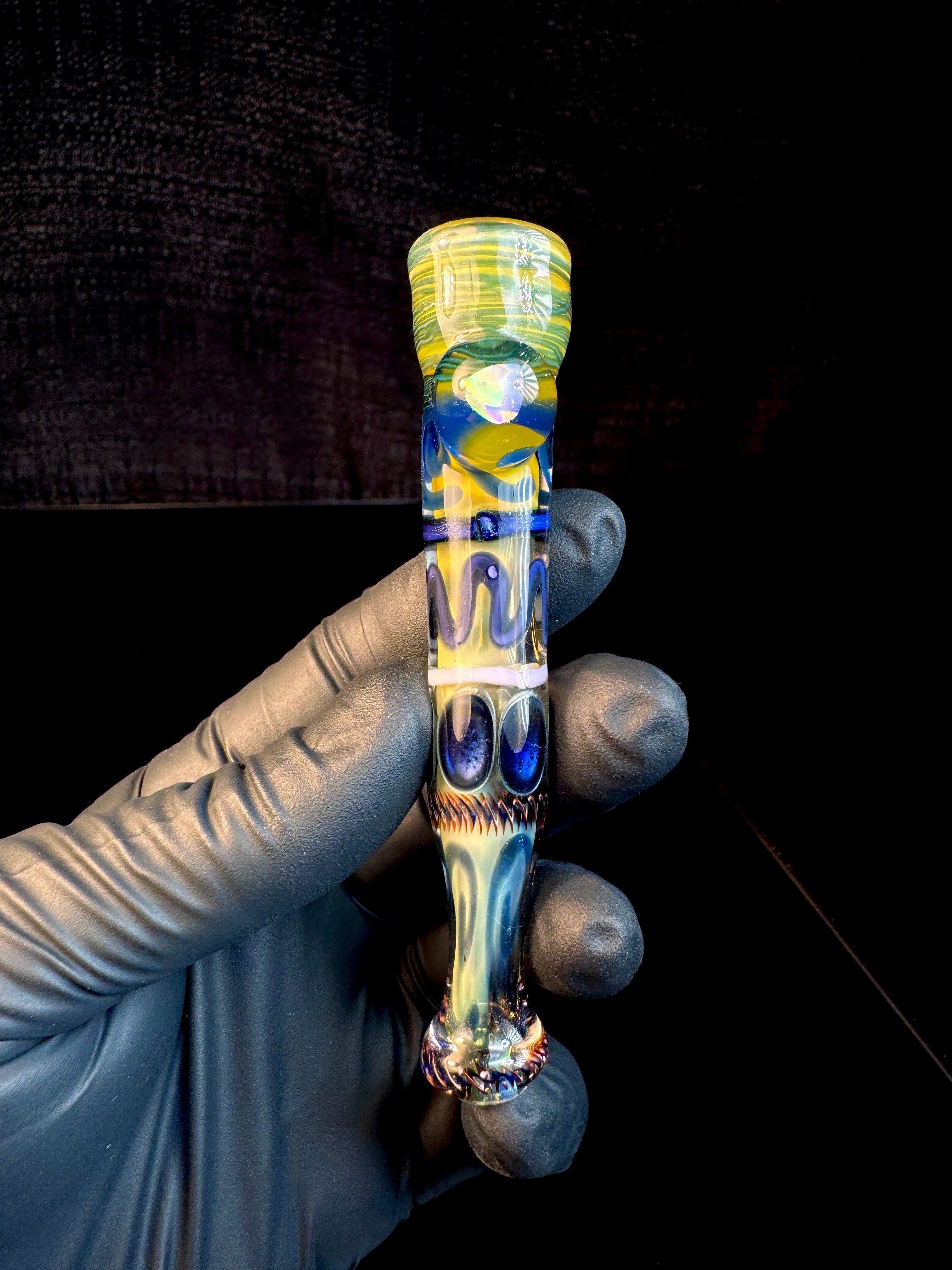 Gold fumed inside out bat