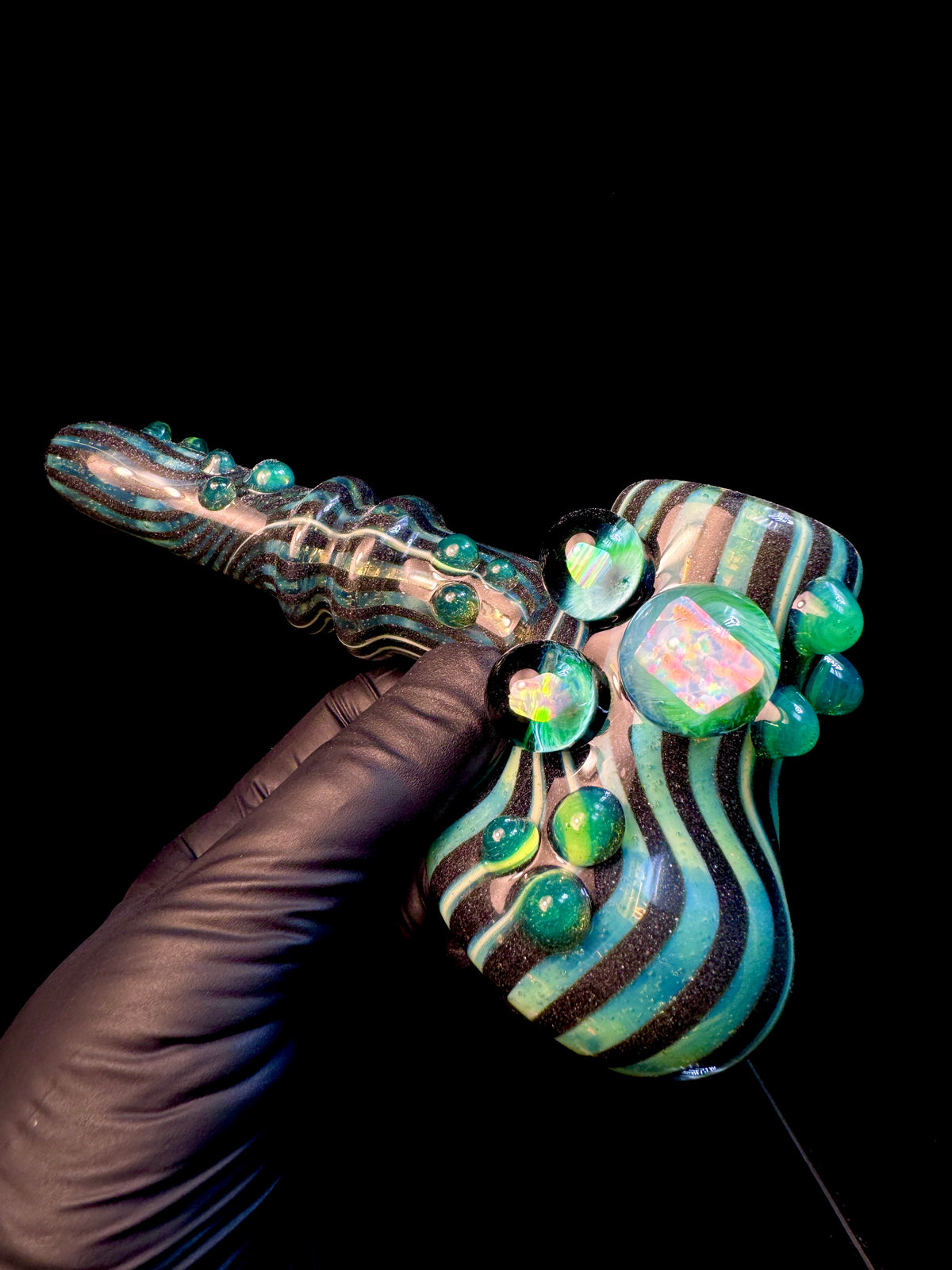 Twisted Glass opal hammer