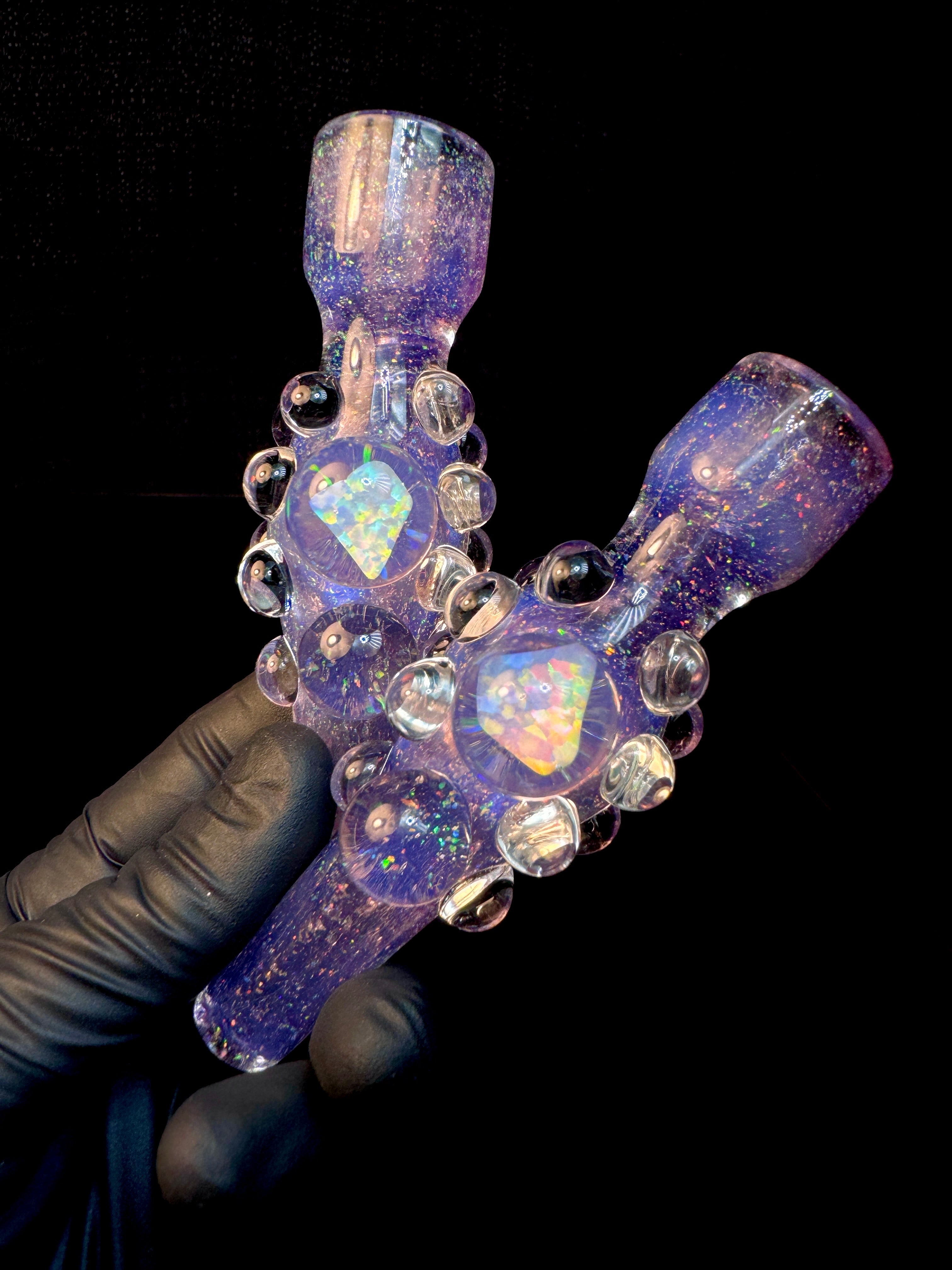 Wildberry *uber thick* Icy White Satin cropal opal chillum