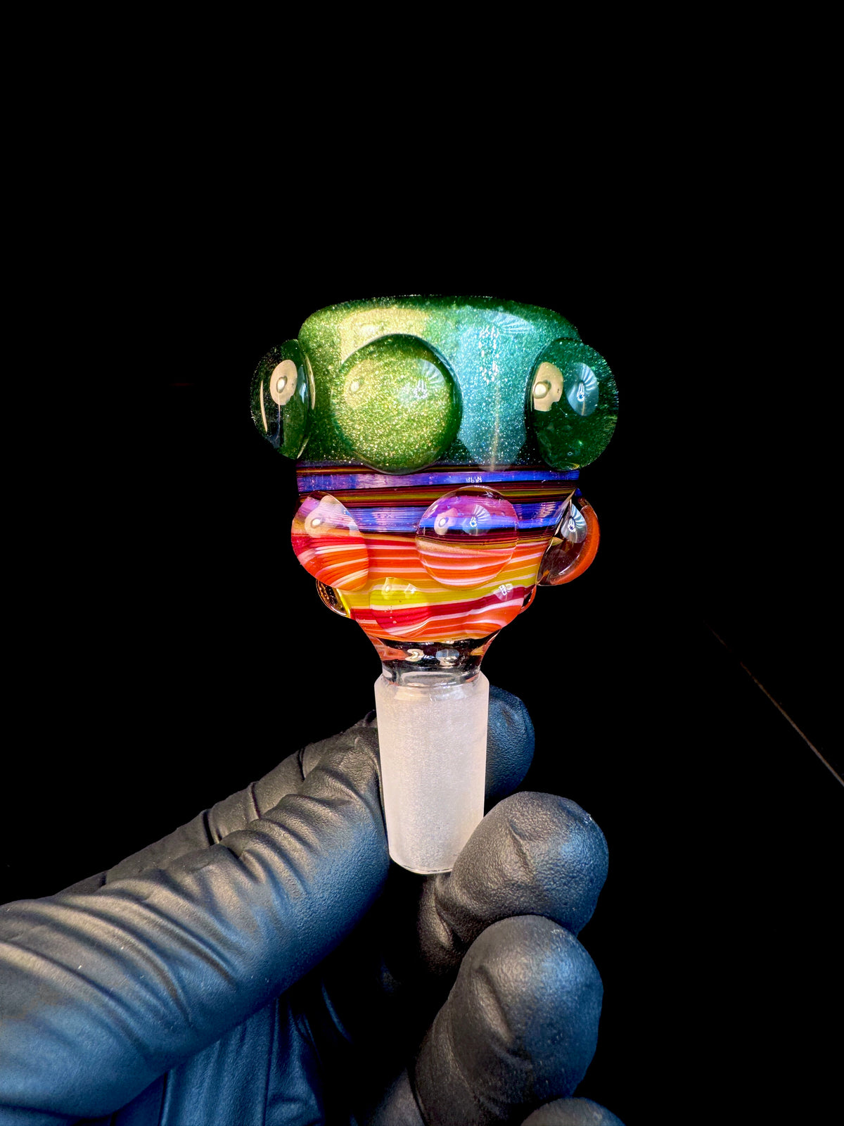 14mm Fire fade 3x Stack Bowl