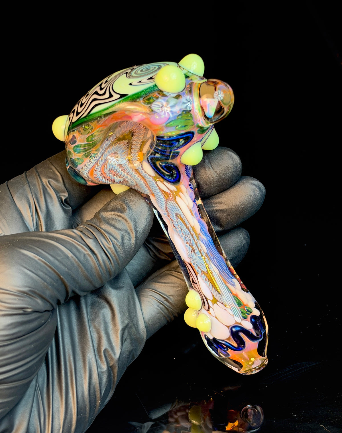 Premo wigwag Color Changing Opal Spoon