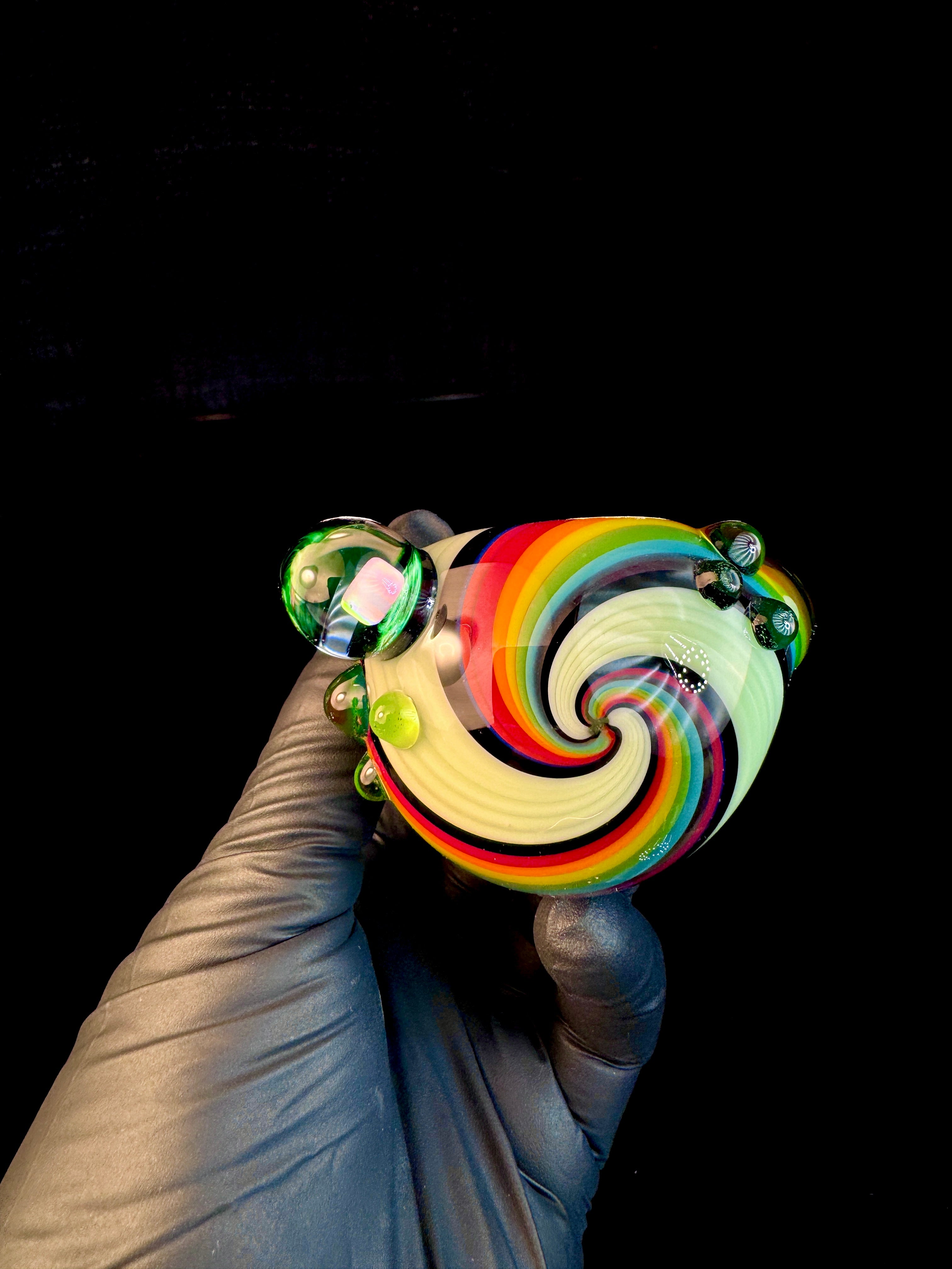 Slyme rainbow opal spoon