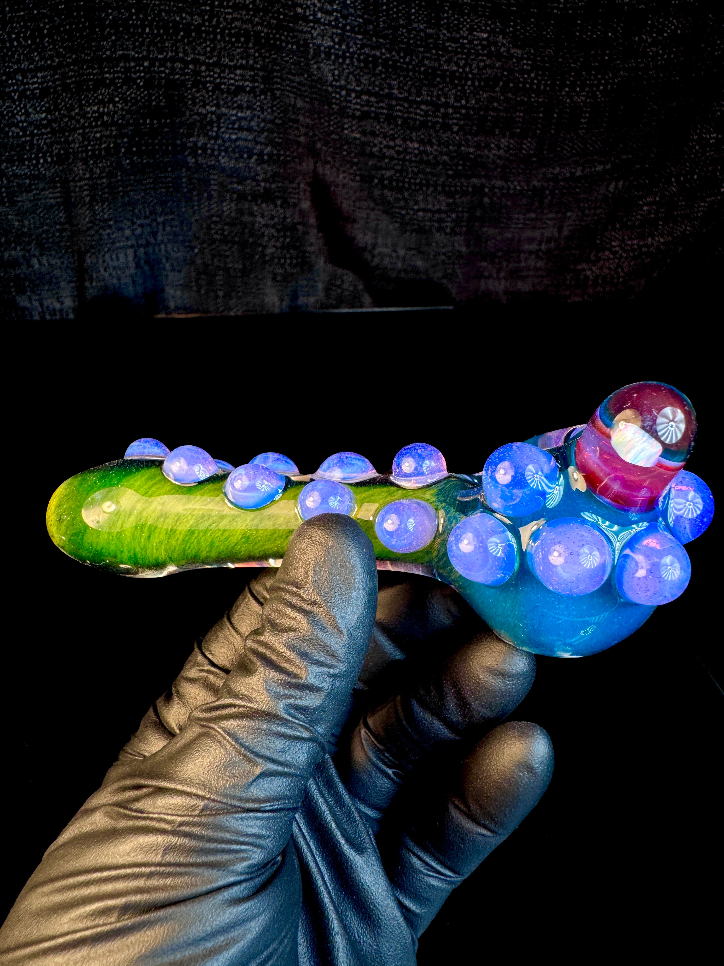 Blue spruce x dandelion opal pipe (Prime)