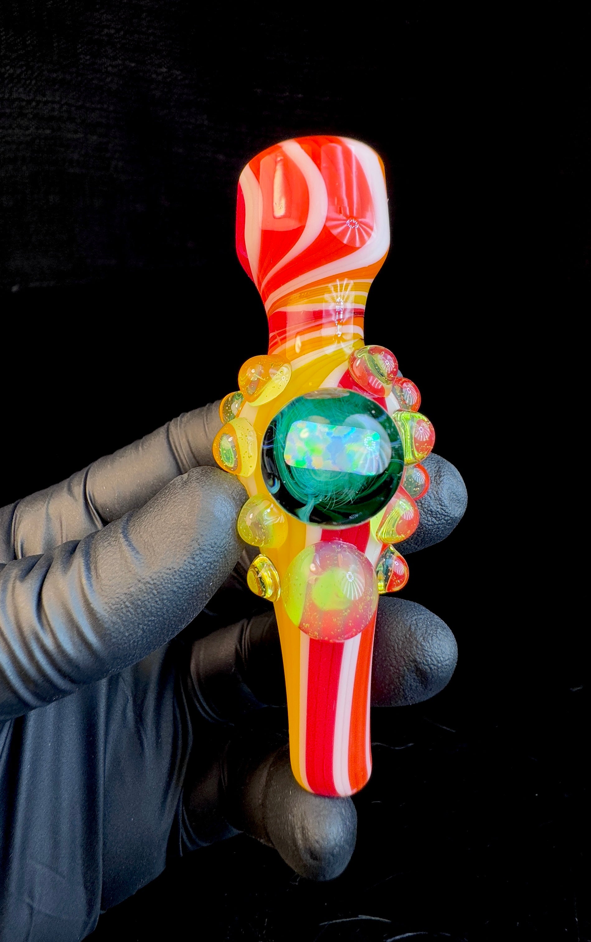 Fire fade Opal chillum