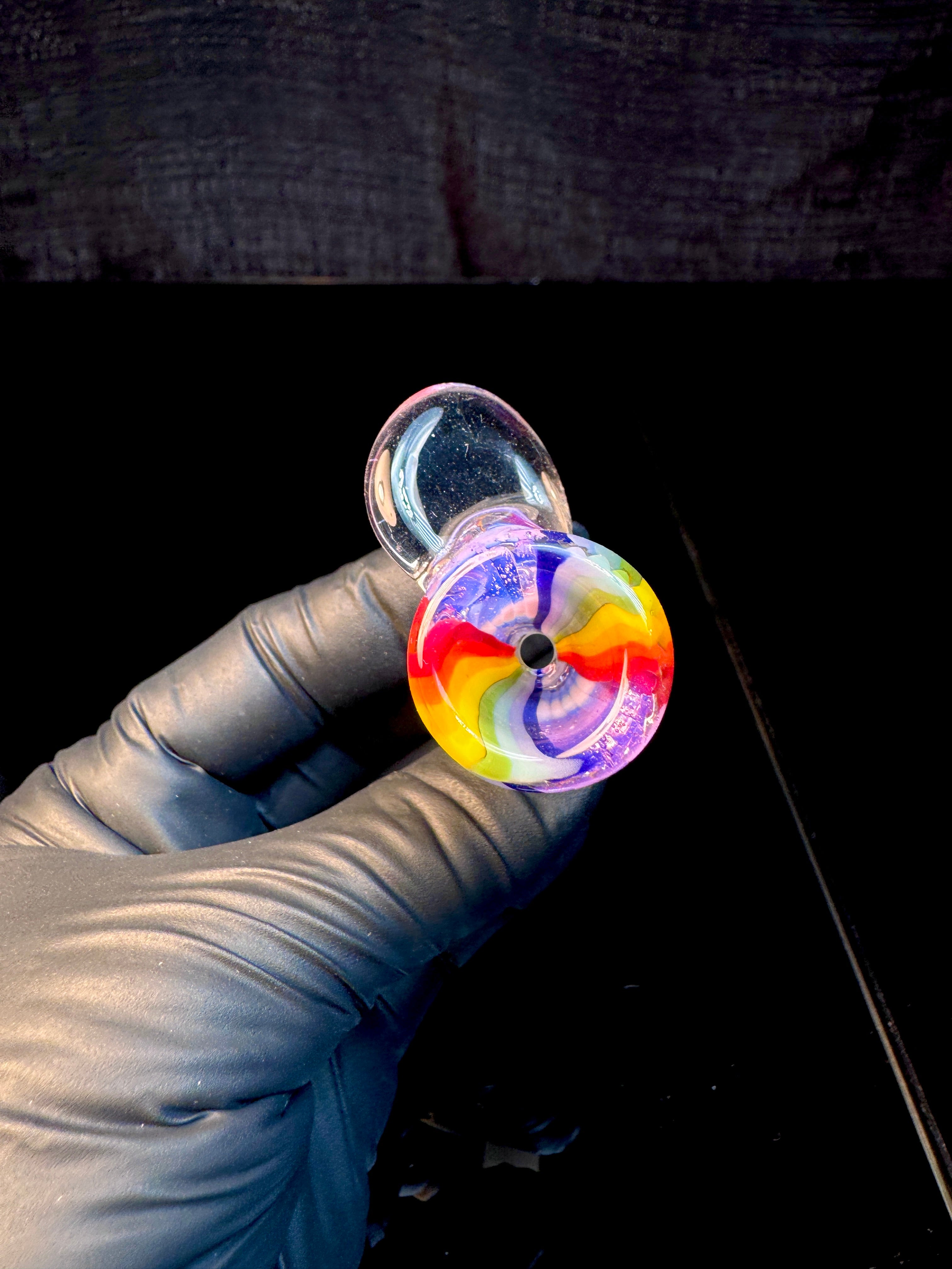 14mm Pink slyme rainbow snapper Slide