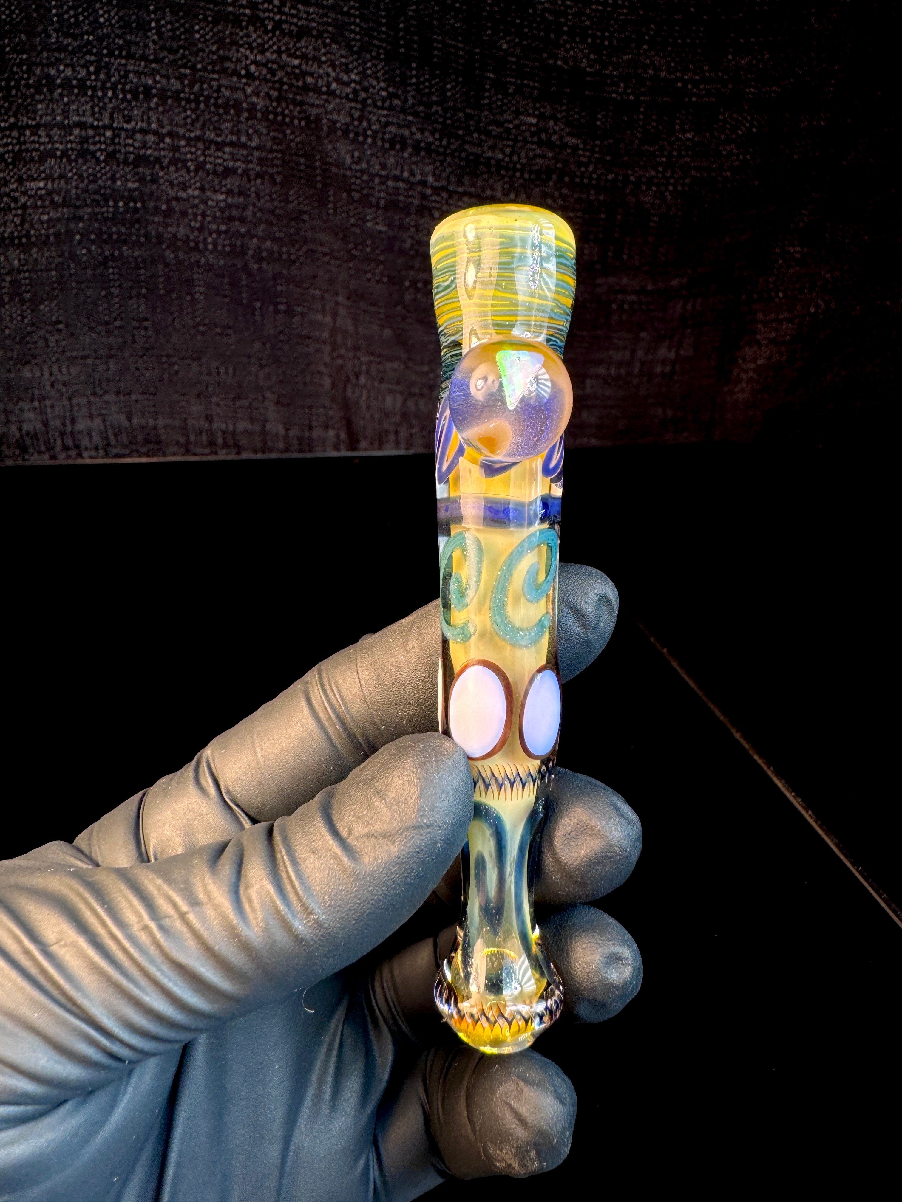 Gold fumed inside out bat