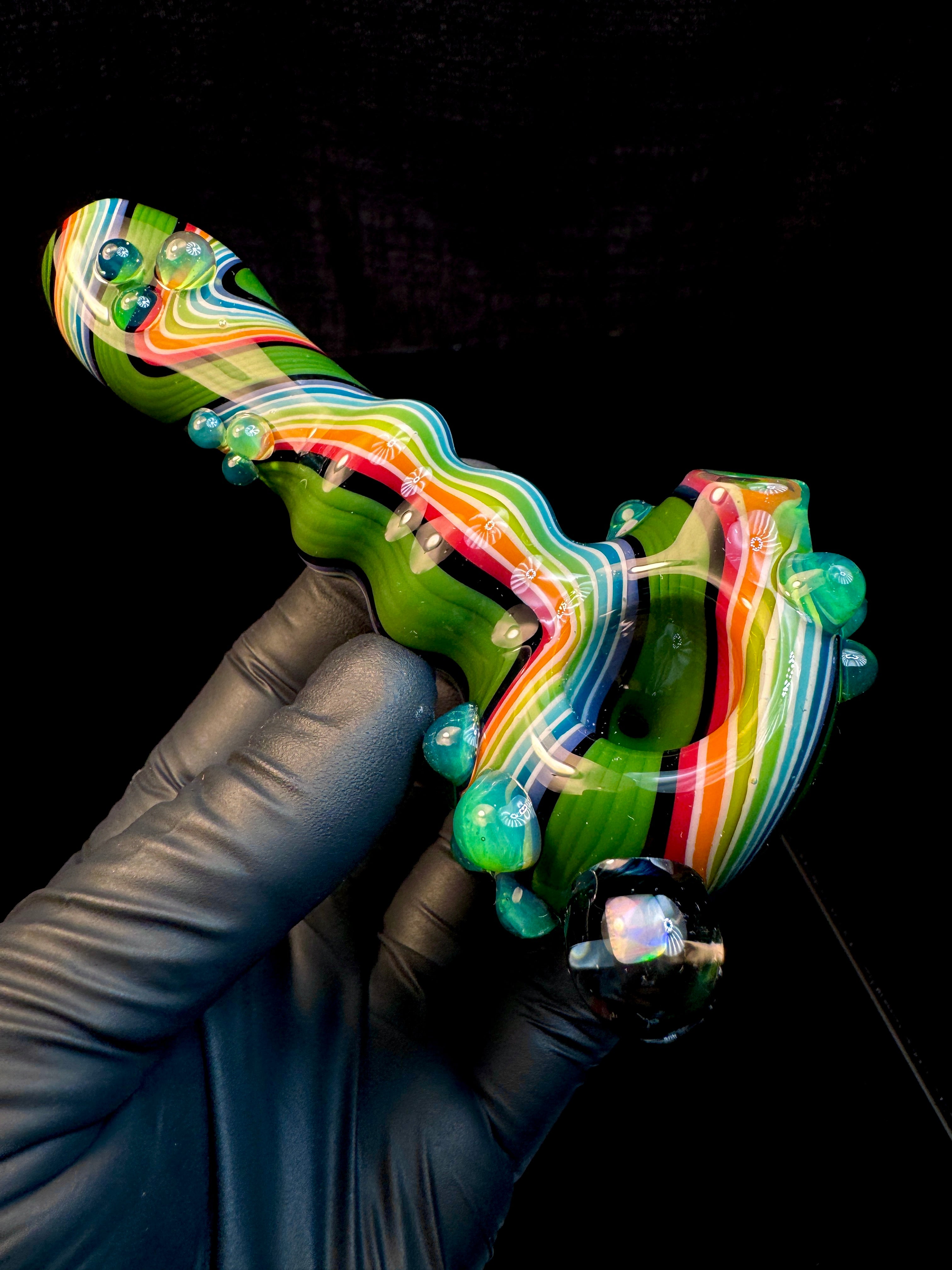 Forest Rainbow Linework Spoon