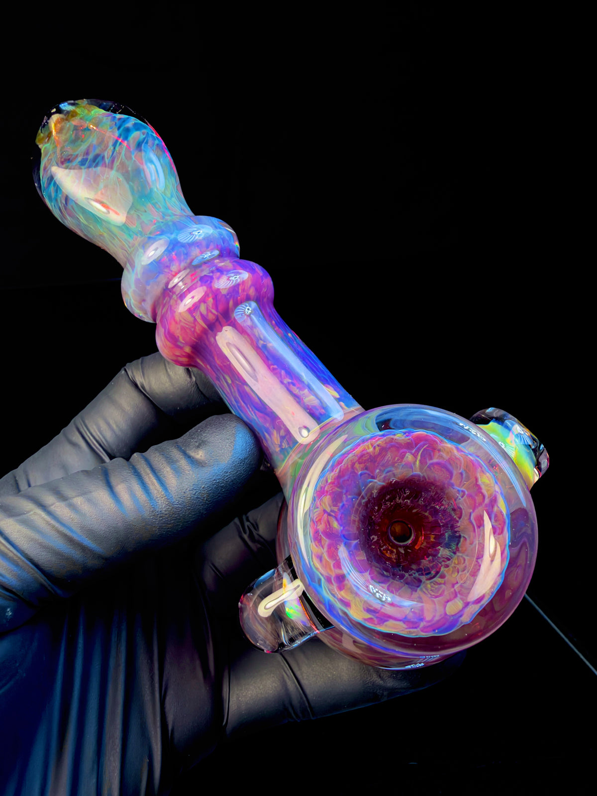 Burnt amber opal hammer