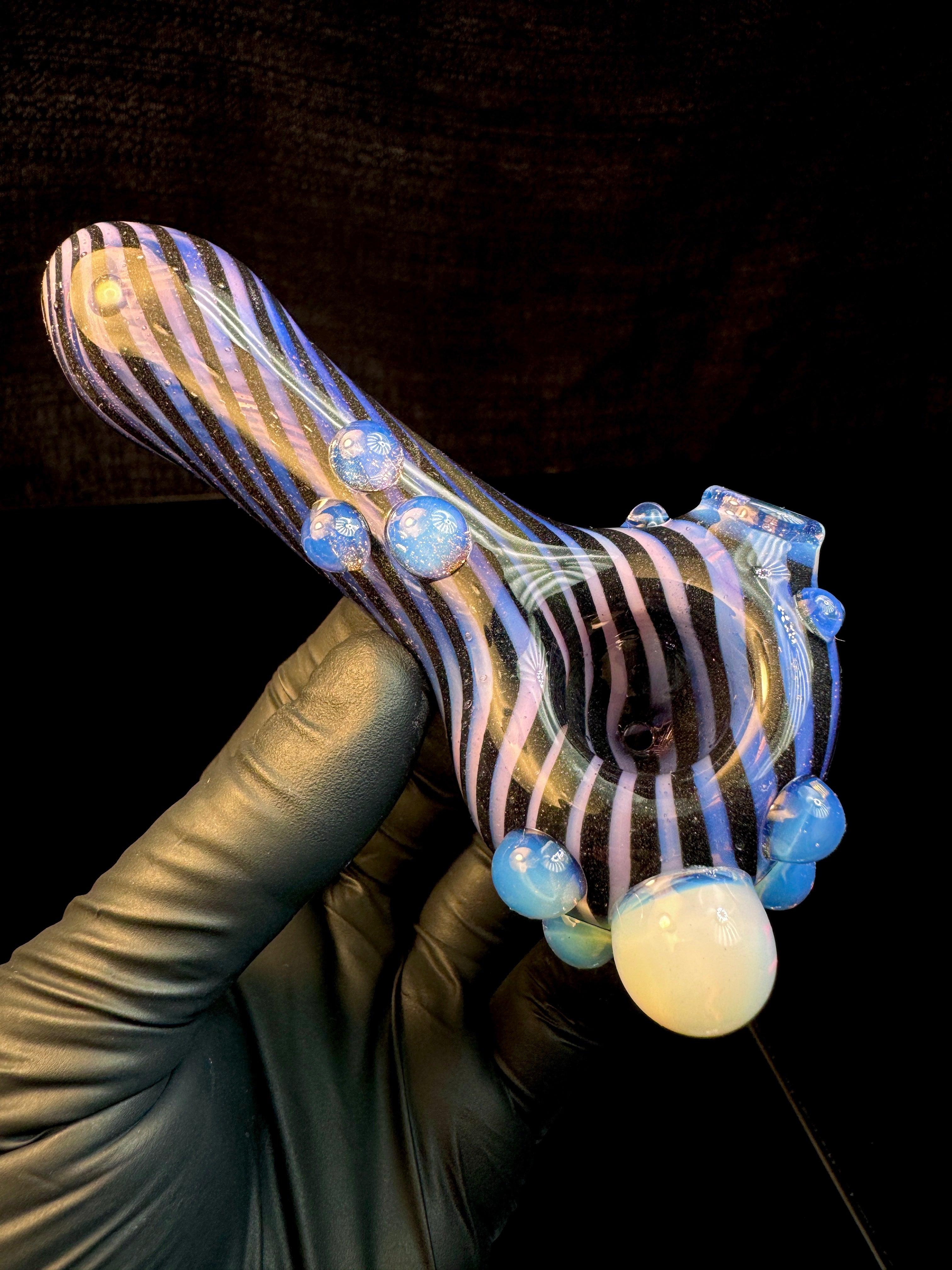 Pink Slyme Steel Ghost Dot Spoon