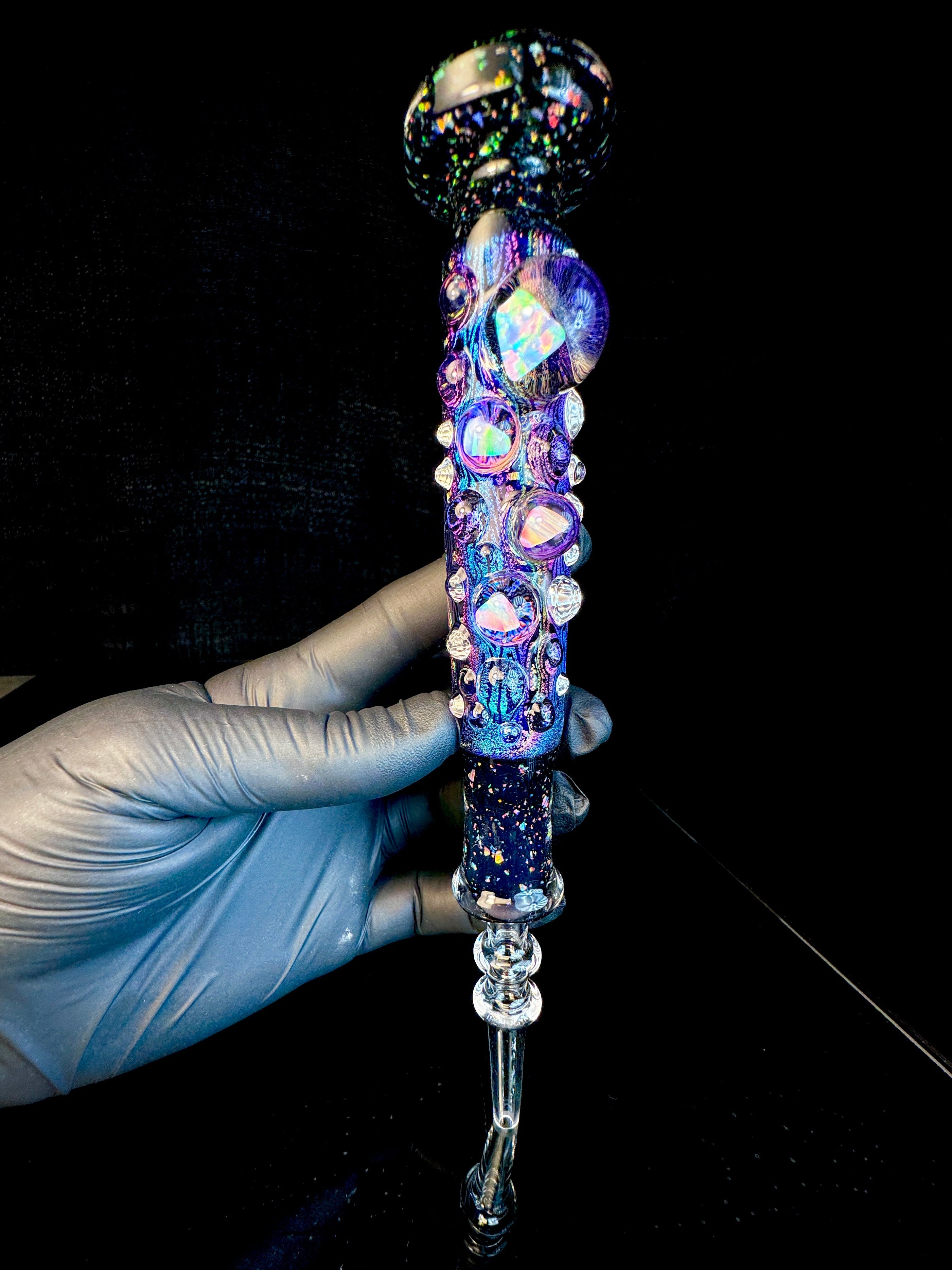 Dichroic opal pen