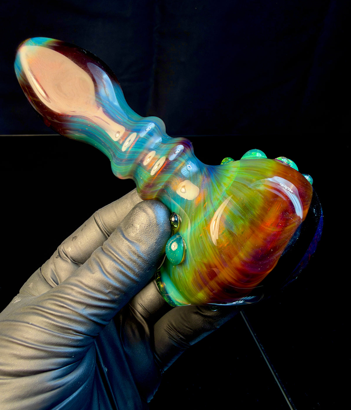 Wigwag opal pipe