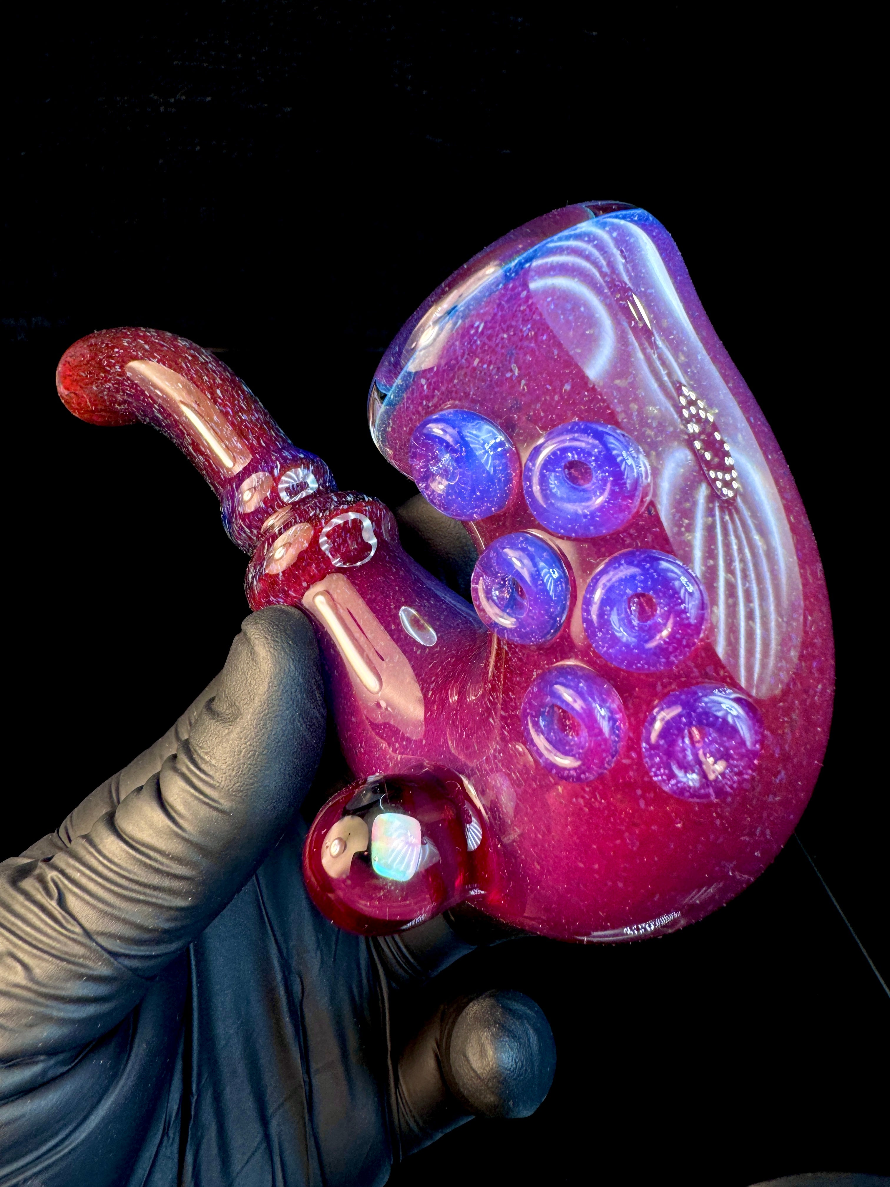 Midnight magenta opal Sherlock