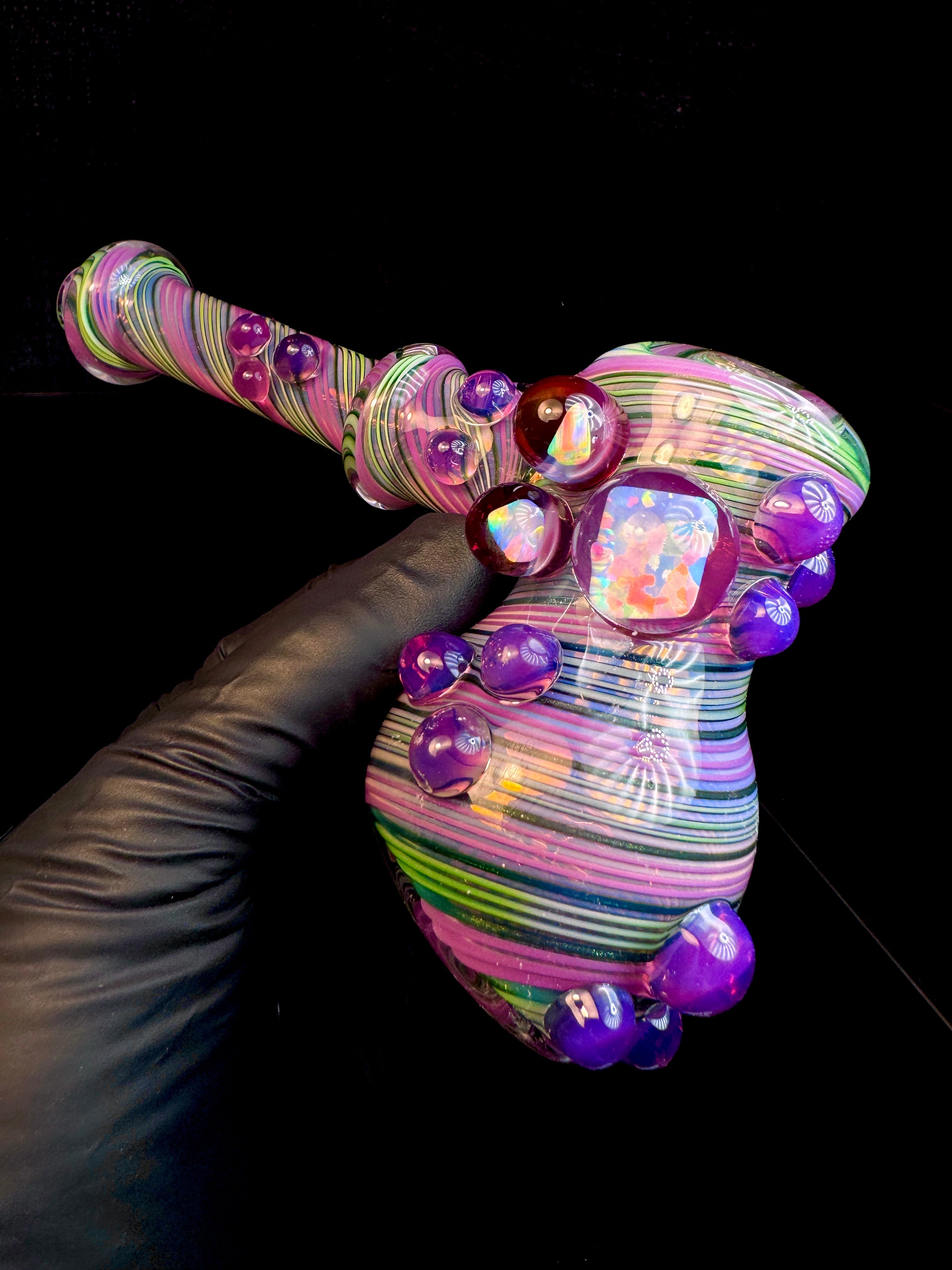 Fumed linework opal hammer