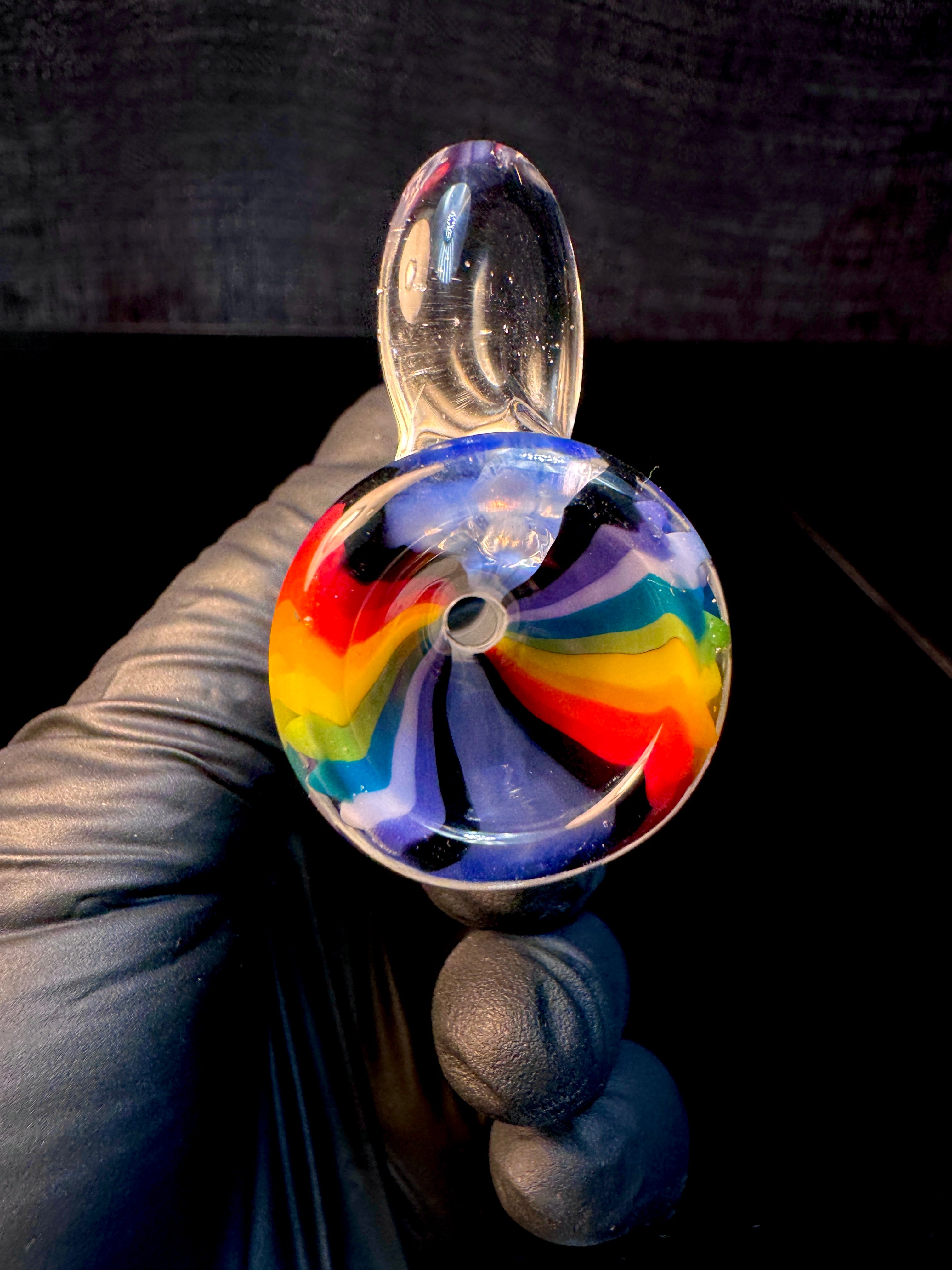 14mm Pink slyme rainbow snapper Slide
