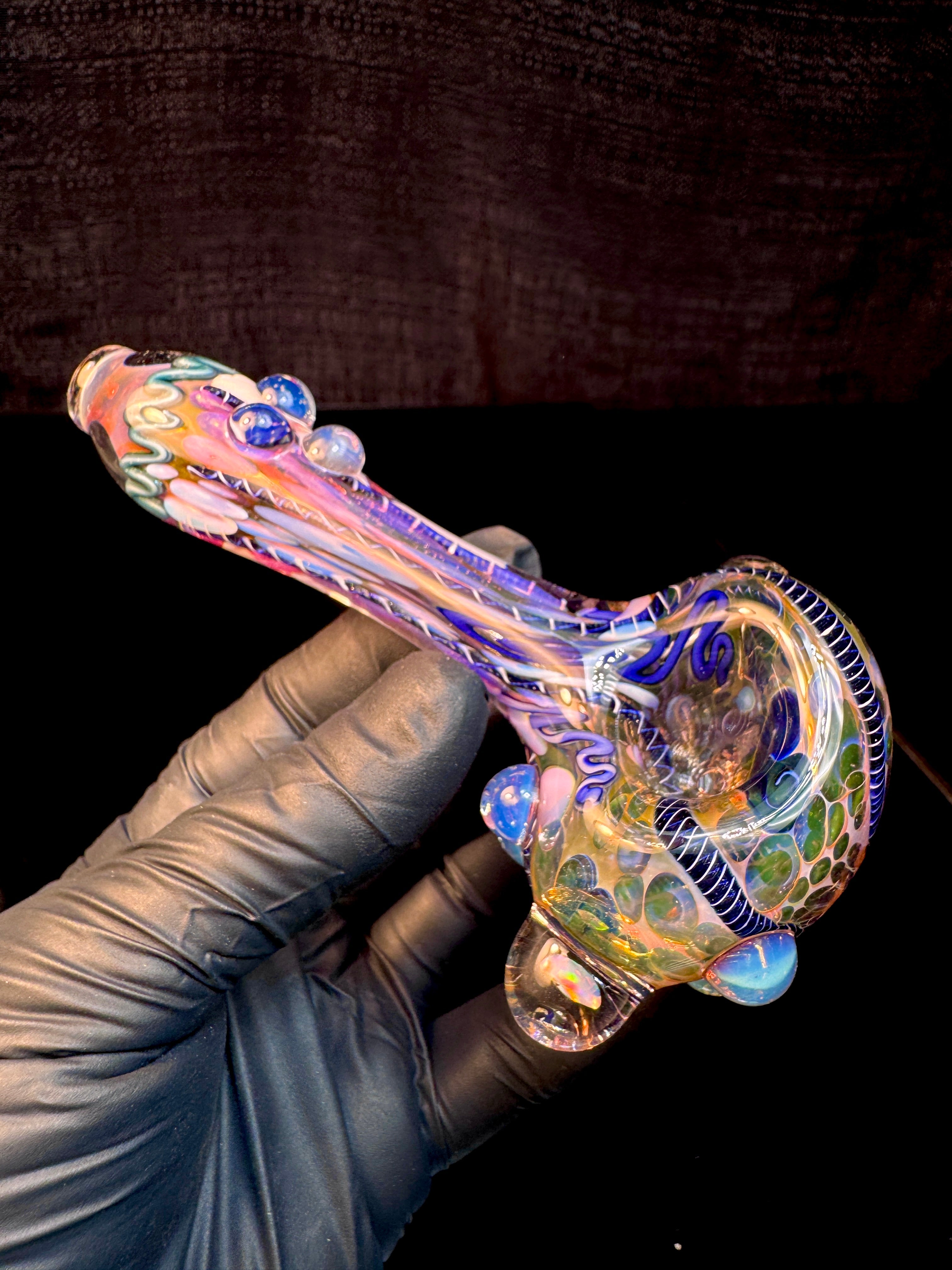Gold fume x secret white Premo Fume Cane Spoon