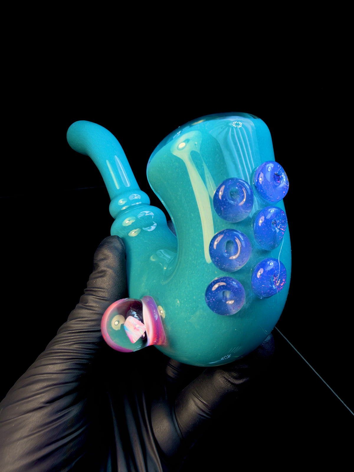 Opaque aqua x pink slyme opal Sherlock