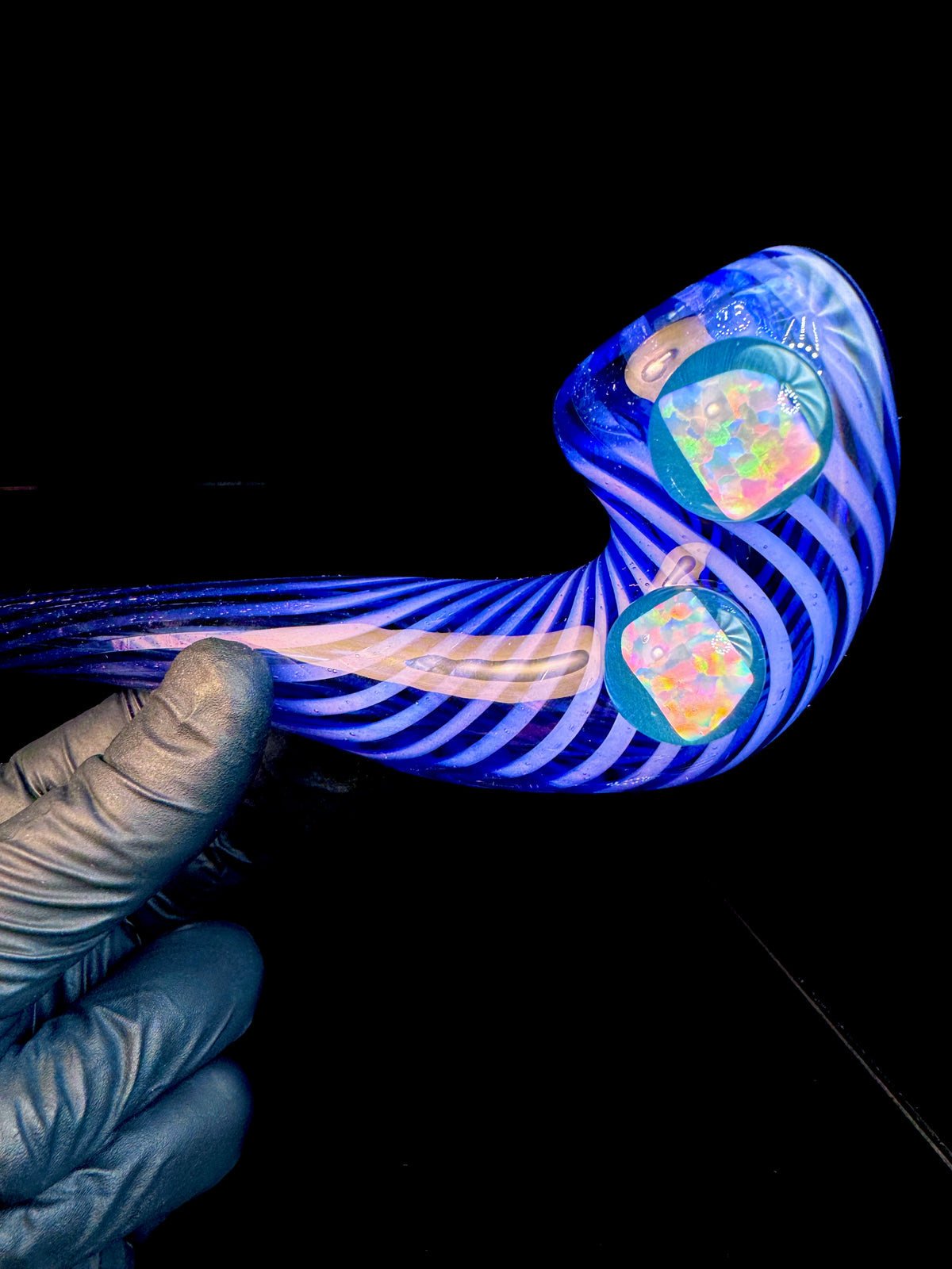 Twisted Glass opal gandolf