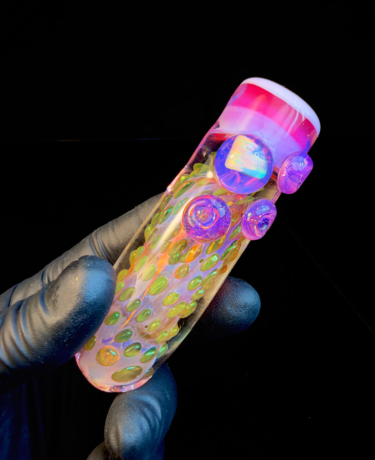 Fumed opal brickhouse chillum