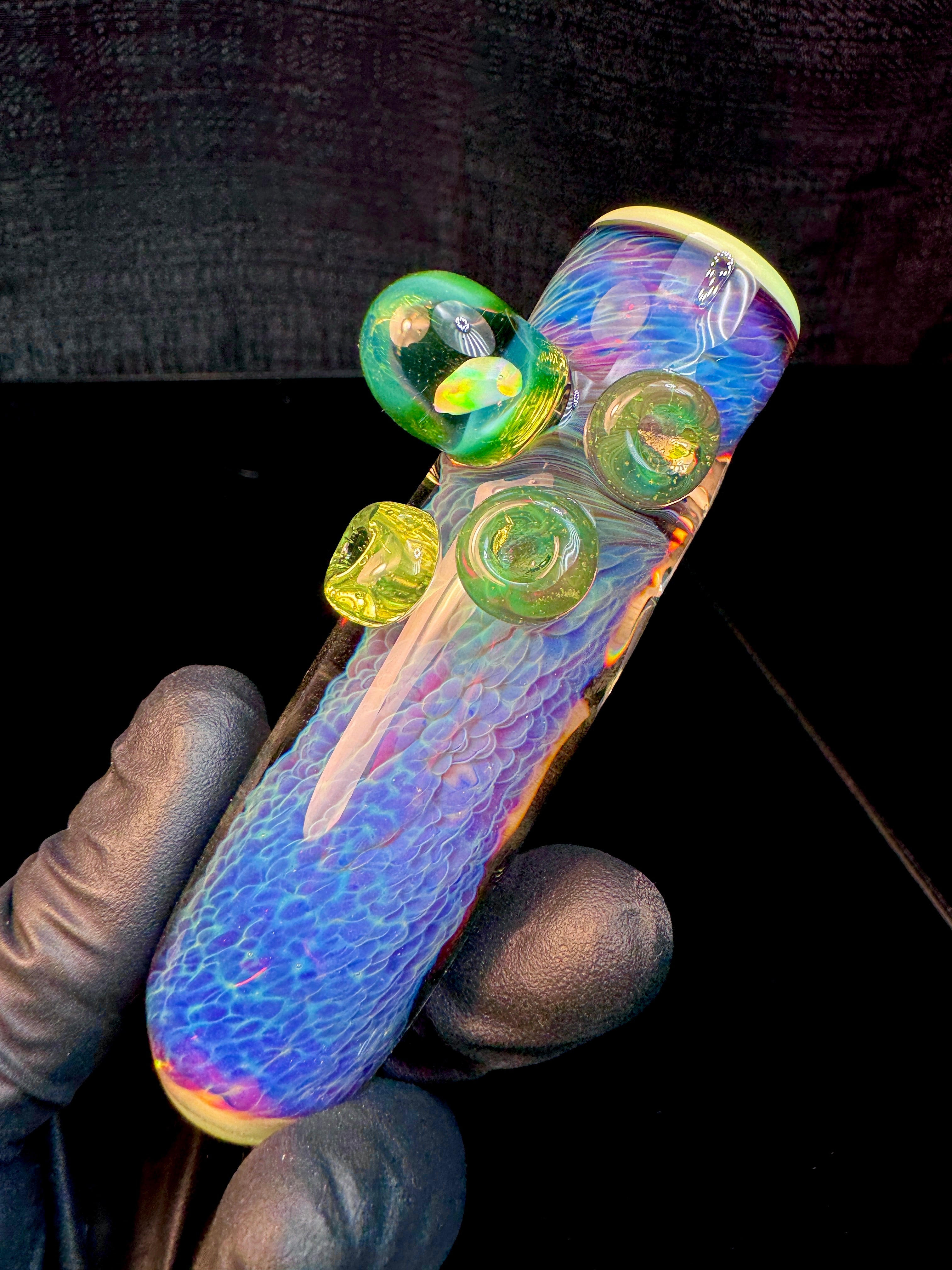 Amber purple x Slyme opal brickhouse chillum