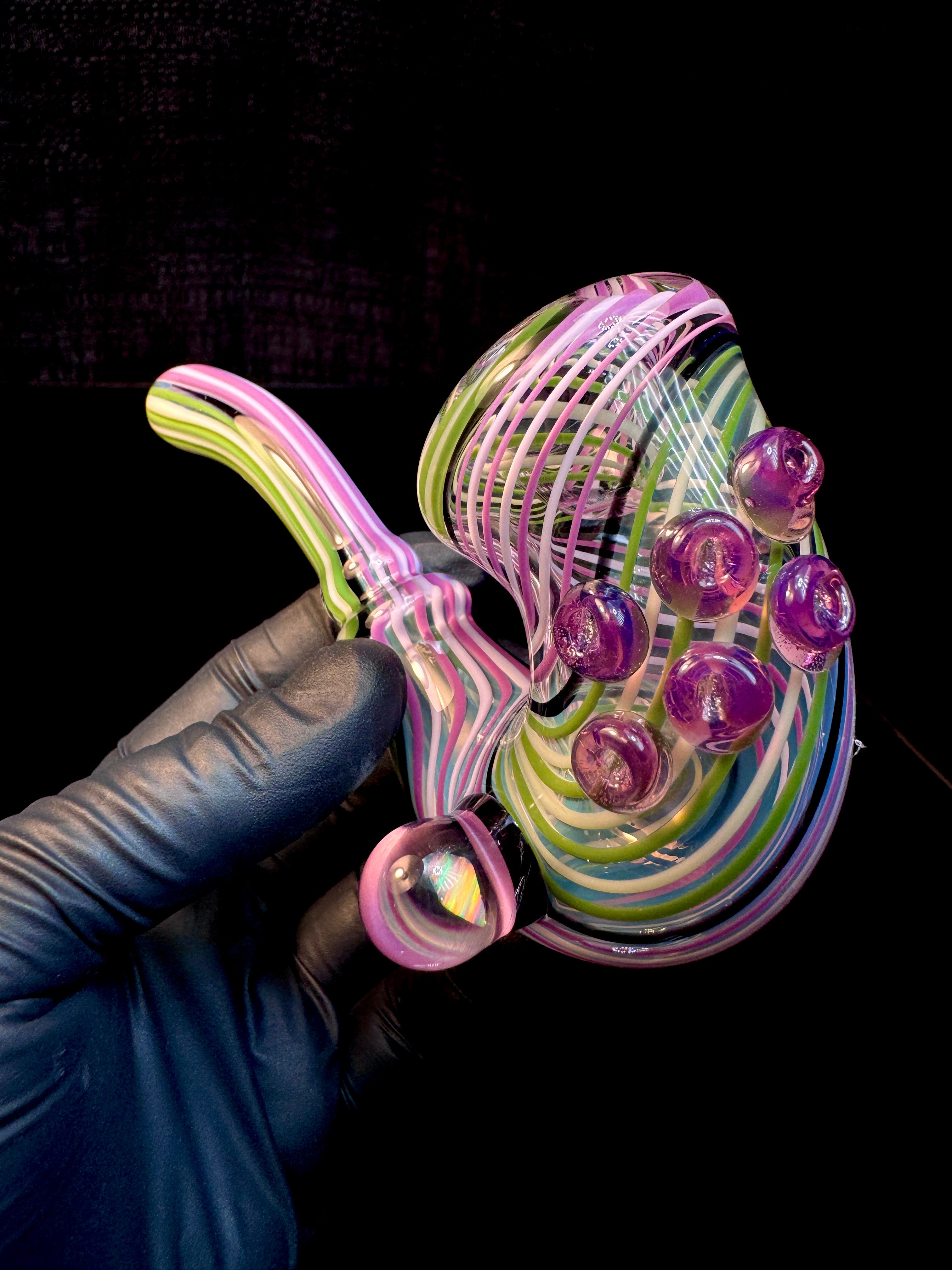Fumed linework opal lock