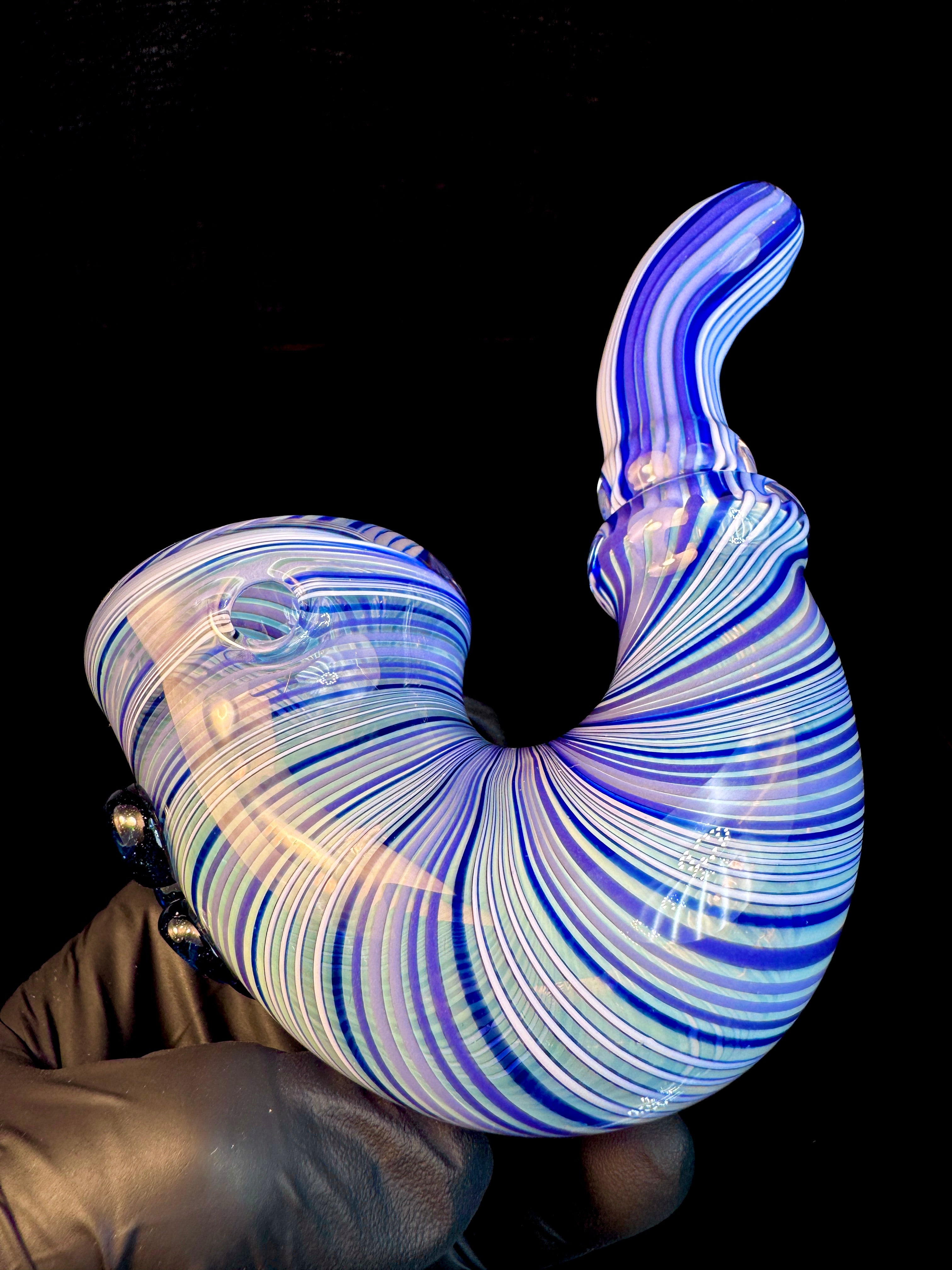 Purple fade fumed opal sherlock